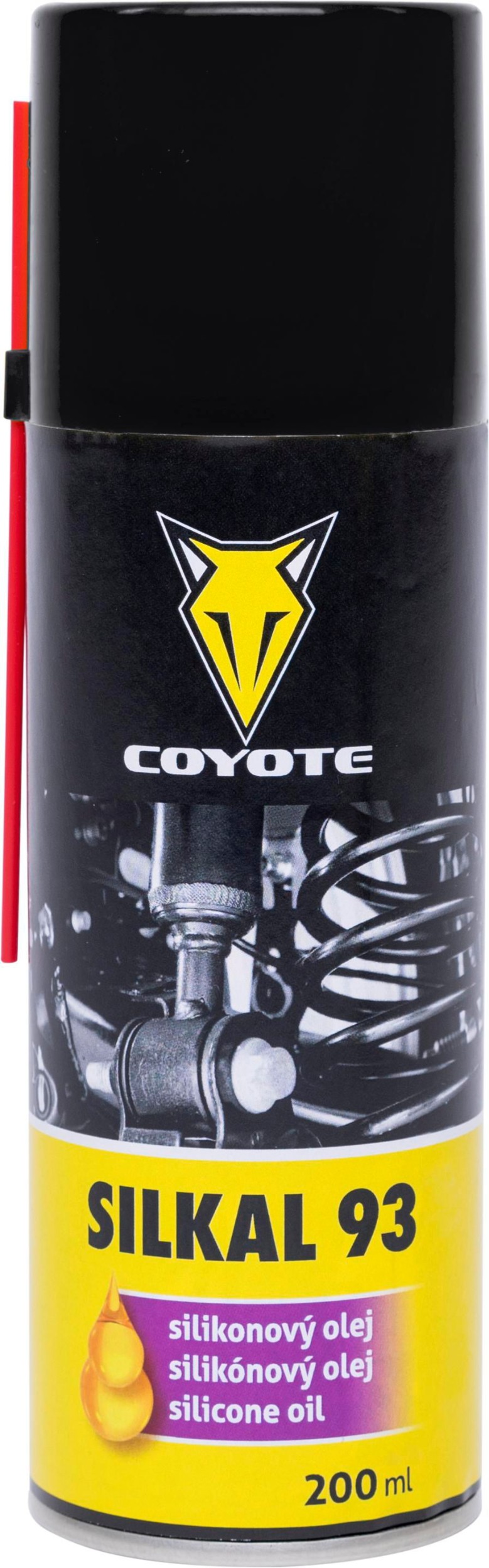 Auto-moto - Coyote Silkal 93 silikonový olej 200 ml