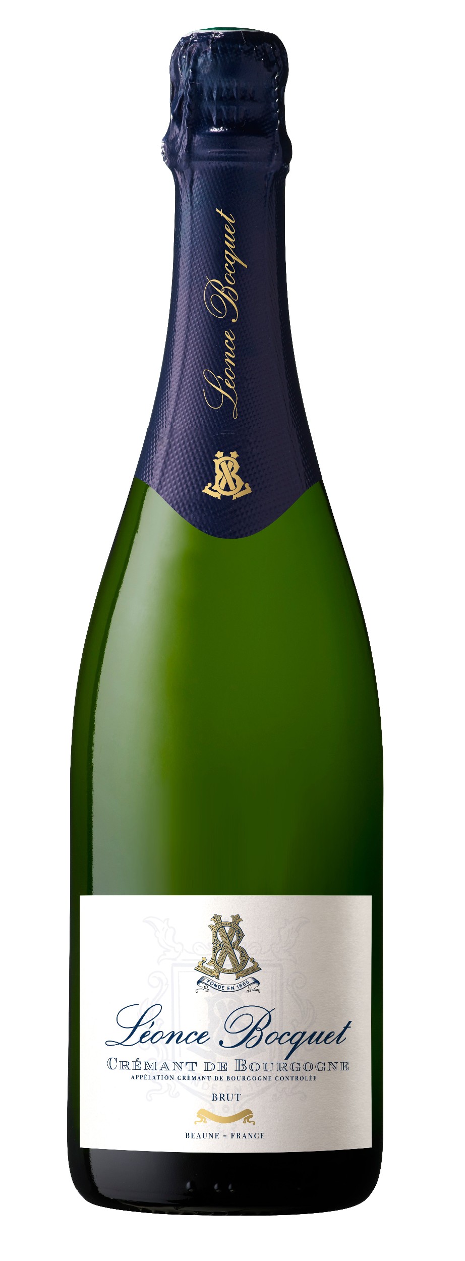 Nápoje - Cremant de Bourgogne Brut Leonce Bocquet 0,75 l