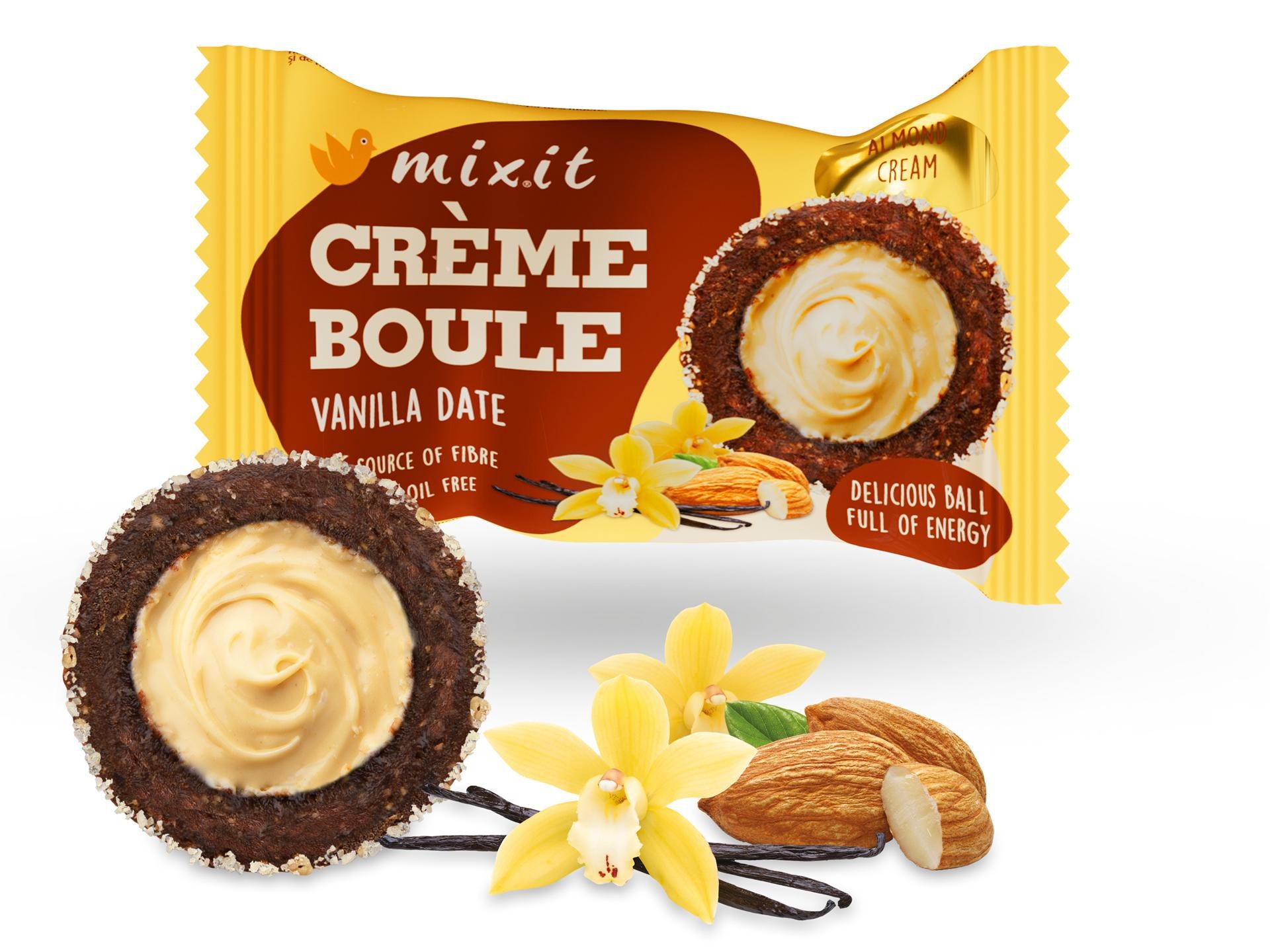 Trvanlivé potraviny - Crème boule - Vanilla Date 30 g