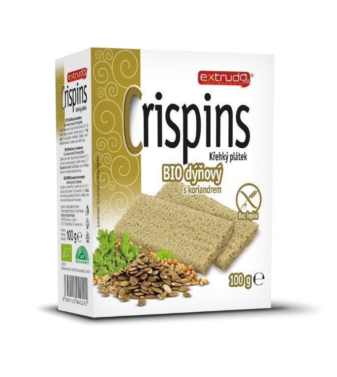 Zdravý svět - Crispins BIO dýňový plátek s koriandrem 100g