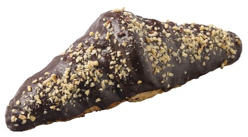 Pekárna a cukrárna - Croissant s tmavou polevou a ořechy Globus 120g