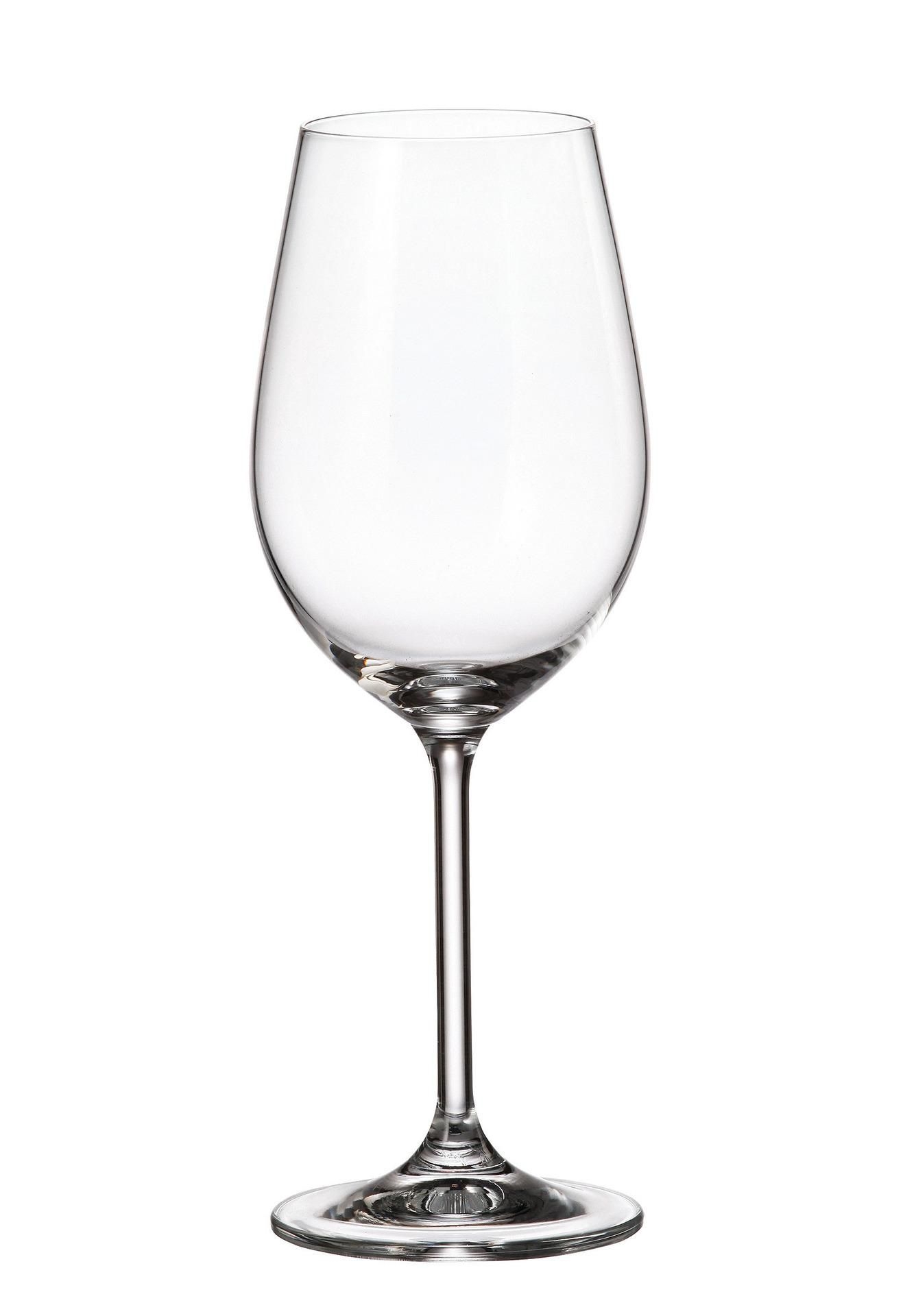 Domácnost a Zahrada - Crystal Bohemia Sklenice na bílé víno Colibri 350ml 6 ks