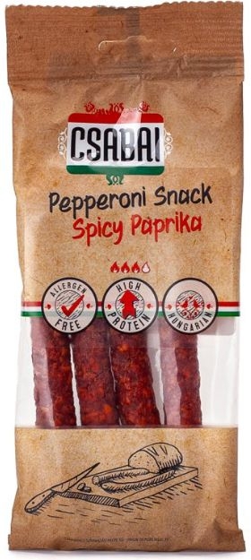 Uzeniny a lahůdky - Csabahús Čabajský paprikový snack 100 g