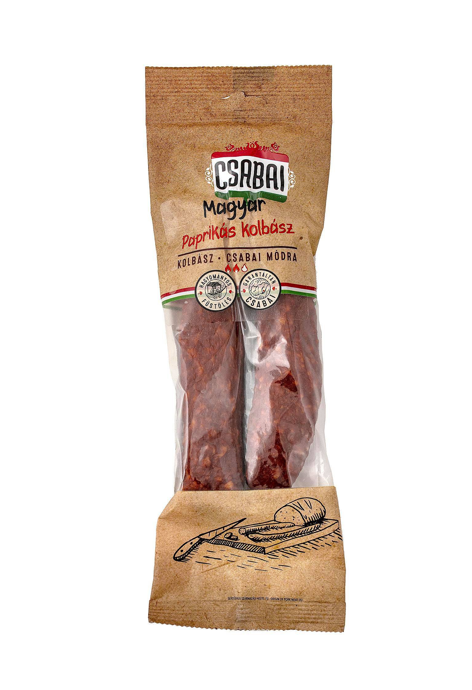 Uzeniny a lahůdky - Csabahús Maďarská pikantní klobása 200g
