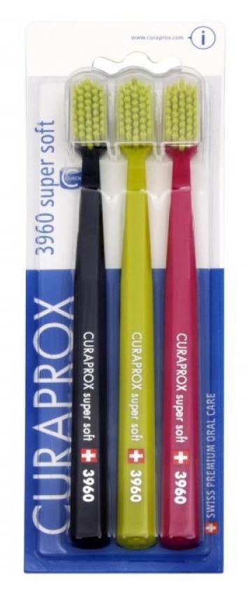 Drogerie a kosmetika - Curaprox Supersoft zubní kartáček 3 ks