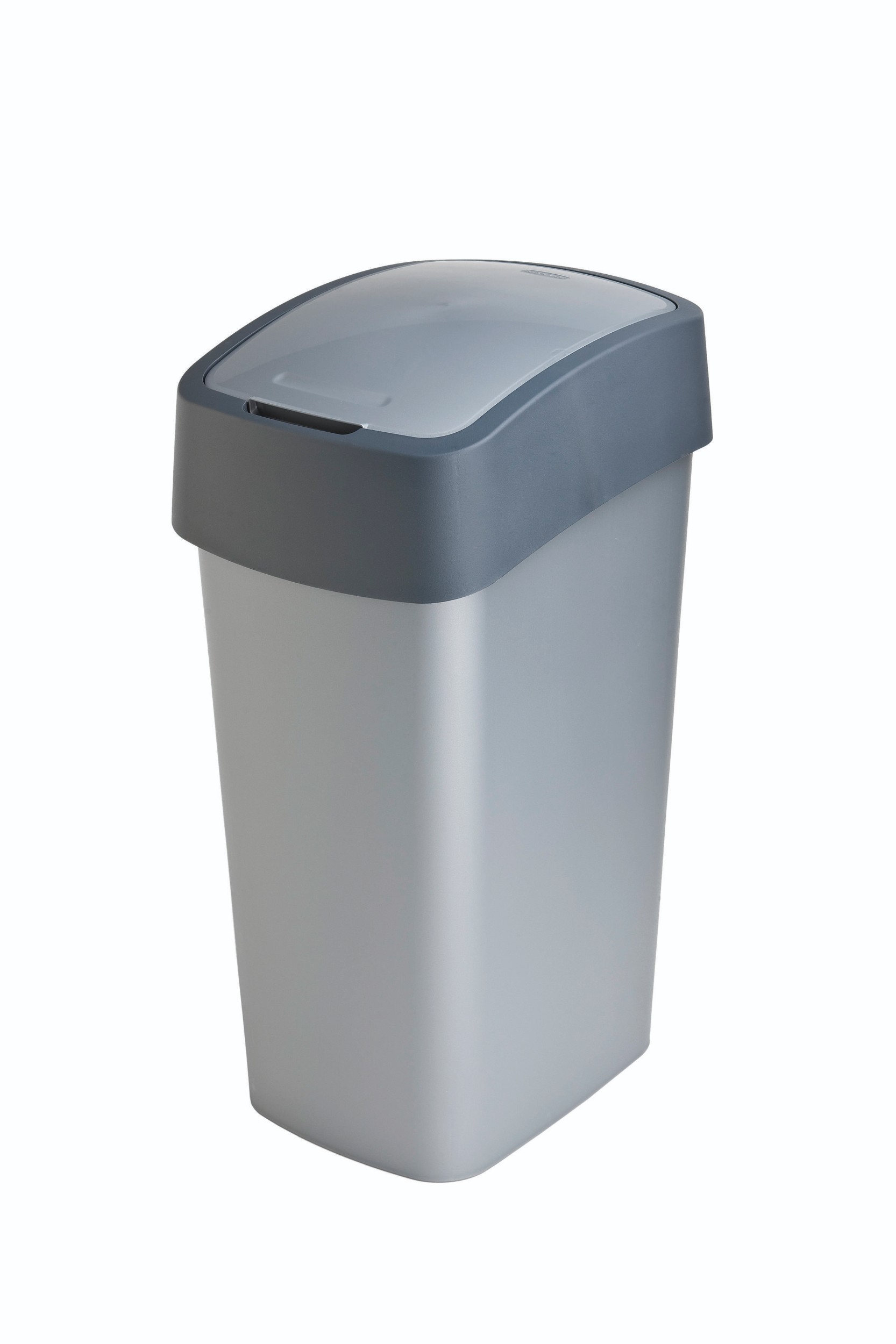 Domácnost a Zahrada - Curver Odpadkový koš FLIP BIN 50l stříbrný/šedý
