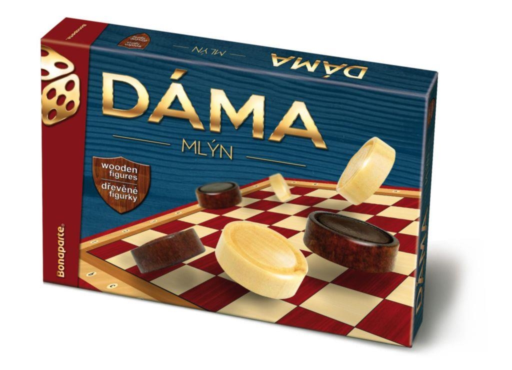 Svět dětí - Dáma + Mlýn společenká hra