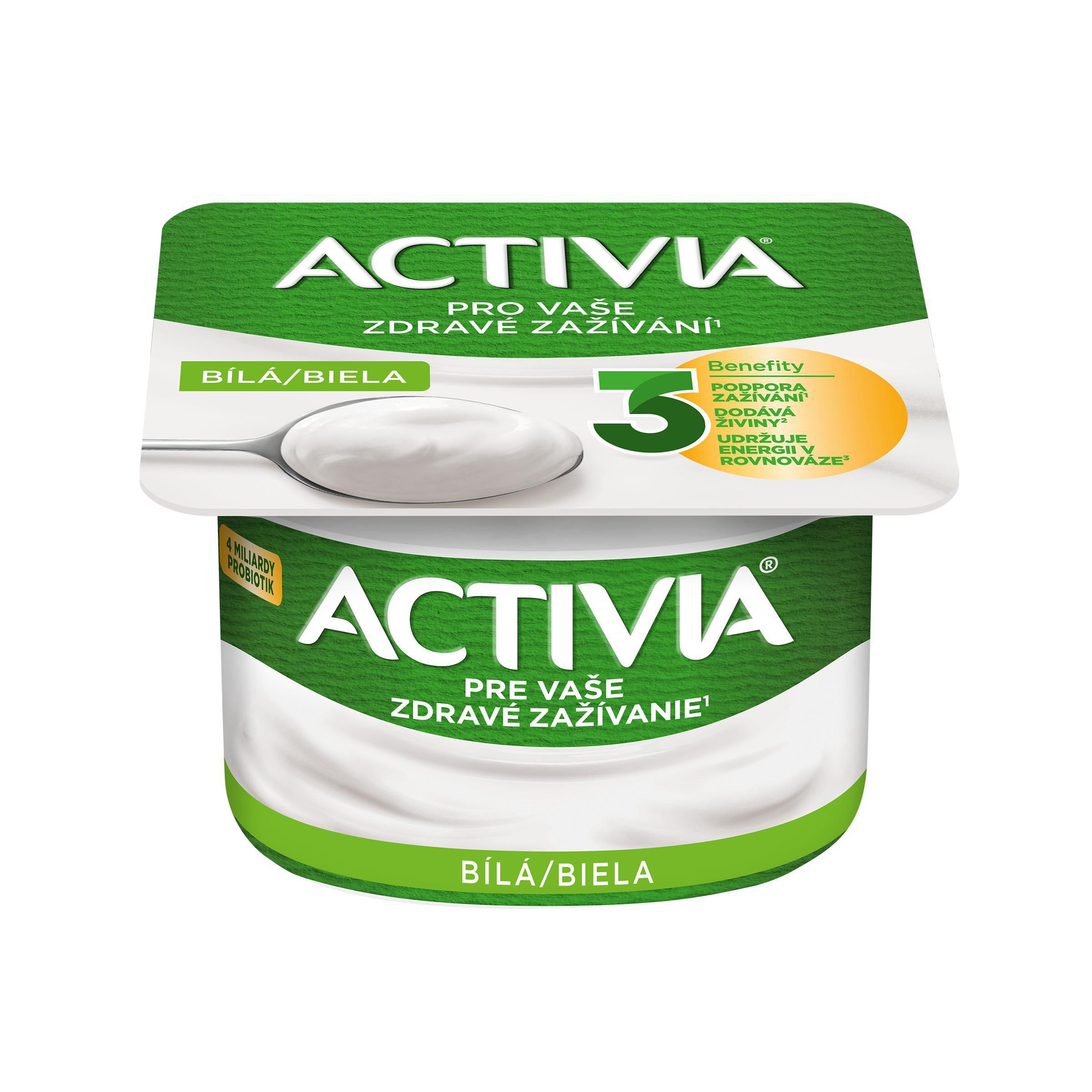 Mléčné a chlazené - Danone Activia Bílá s Probiotiky 120 g