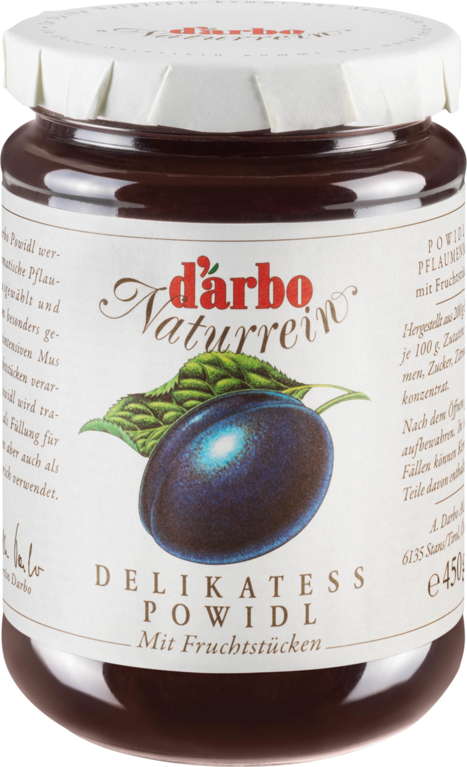 Trvanlivé potraviny - Darbo Švestková pomazánka 450g
