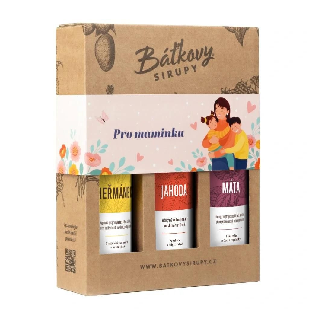 Nápoje - Dárková sada pro maminku 3x500ml