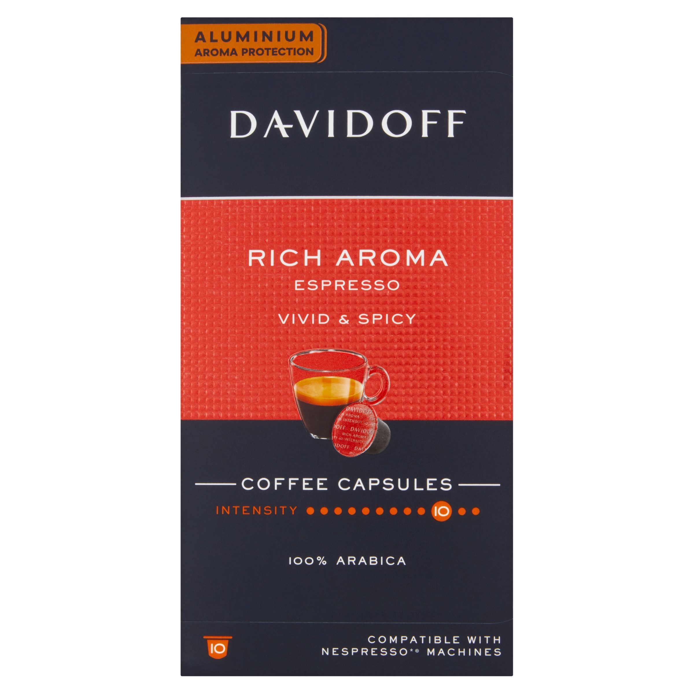 Nápoje - Davidoff Rich Aroma kapsle 55 g