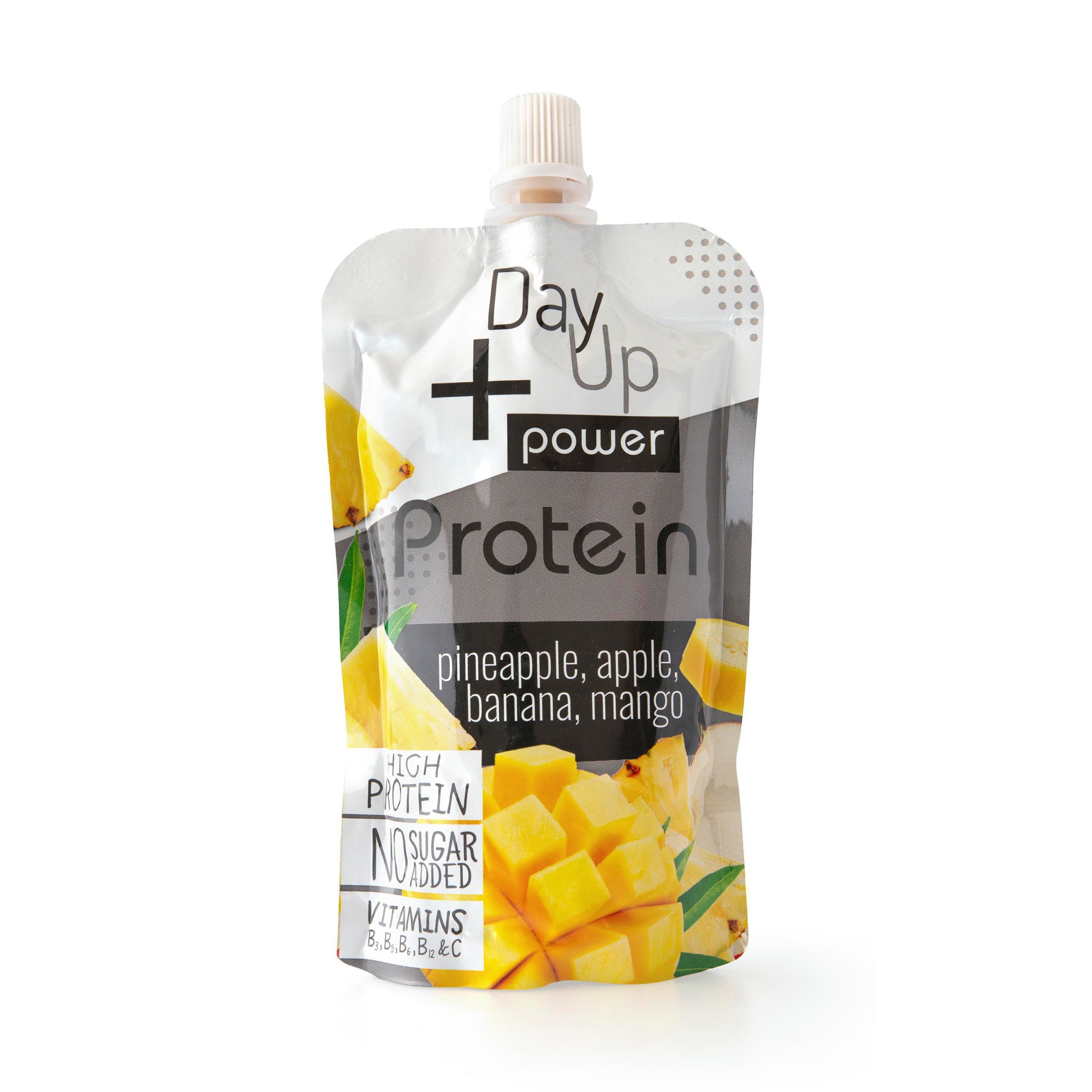 Zdravý svět - Day up Dezert ovocný ananas, jablko, banán, mango s proteinem - kapsička 100 g