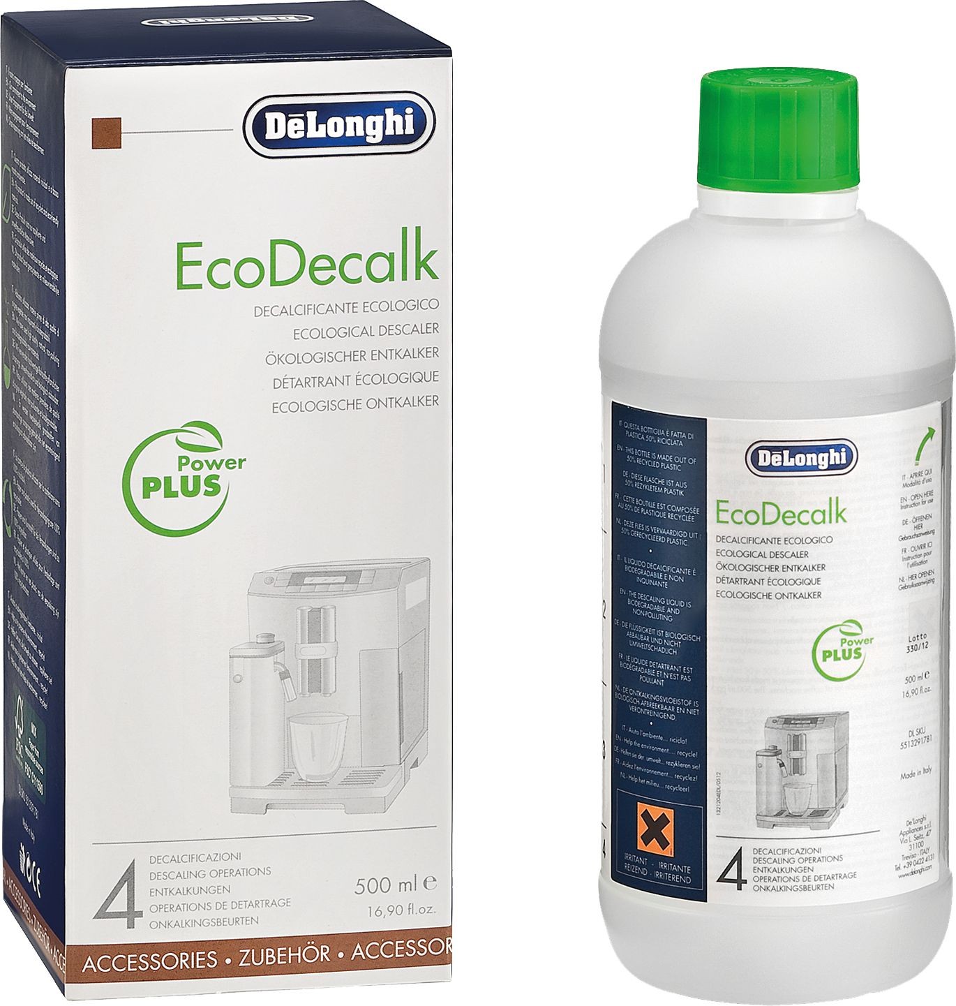 Elektro - De Longhi Ekologický prostředek pro odstranění vodního kamene,EcoDecalk DLSC 500