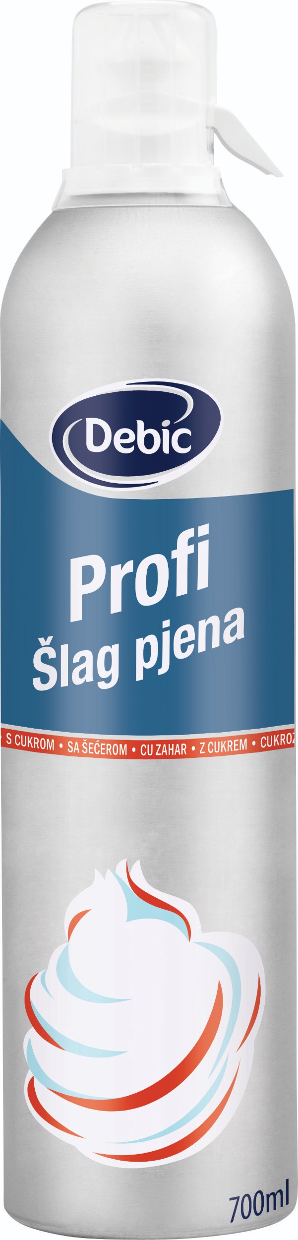 Mléčné a chlazené - Debic neslazená sprejovka 700 ml