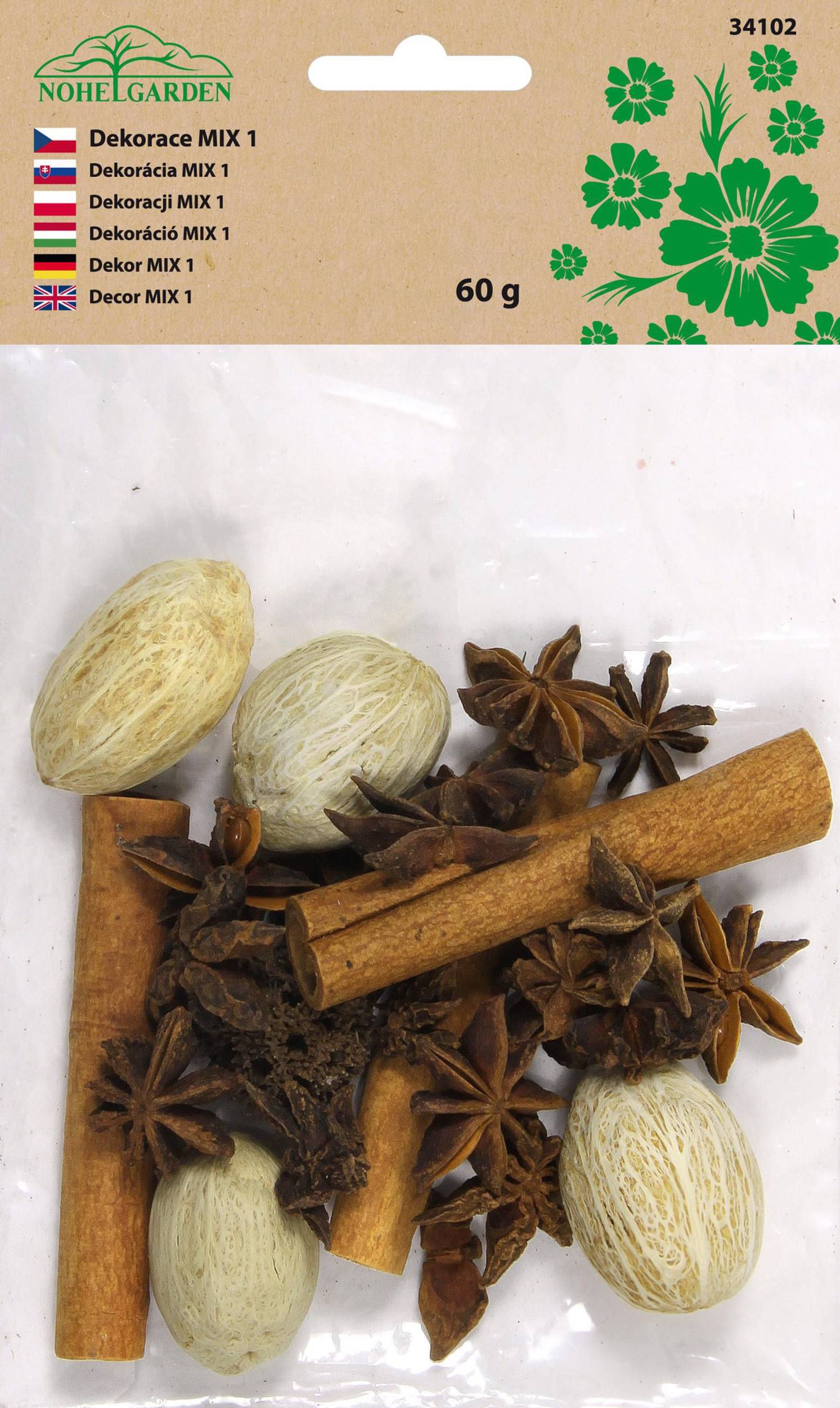 Domácnost a Zahrada - Dekorace sušiny MIX 1 60g