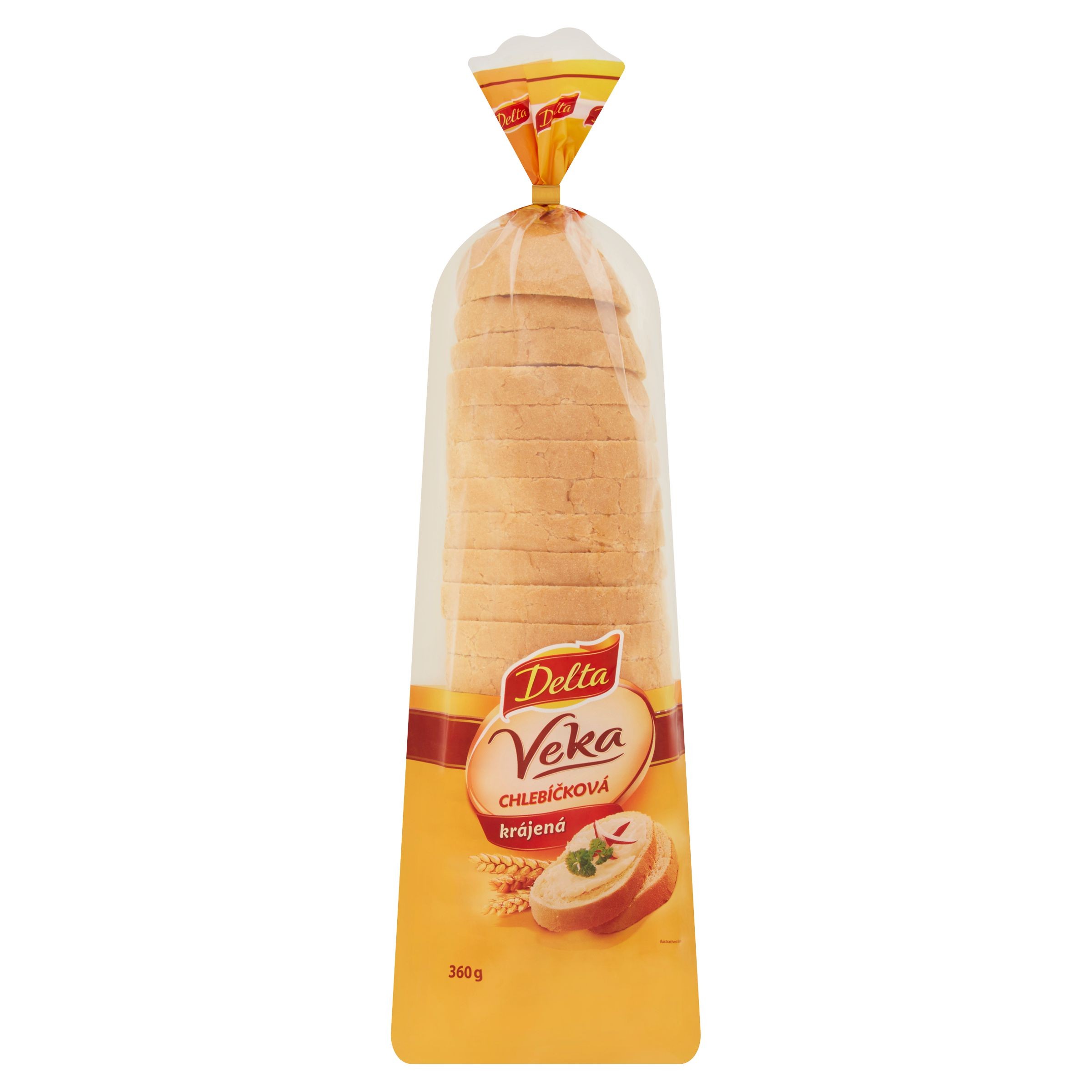 Pekárna a cukrárna - Delta Veka chlebíčková krájená 360 g