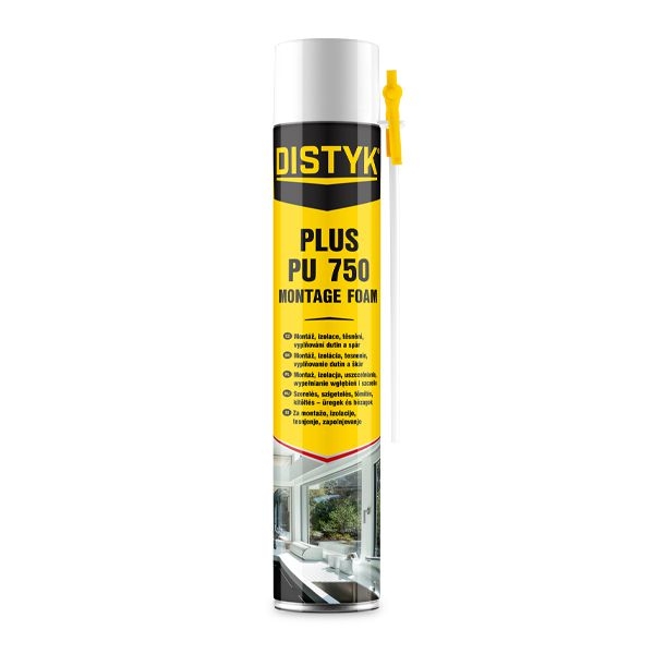 Domácnost a Zahrada - Den Braven Montážní pěna PLUS PU 500 ml DISTYK