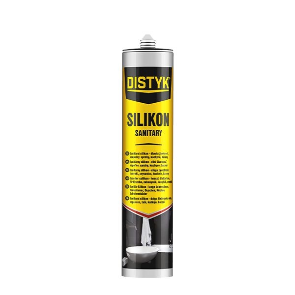 Domácnost a Zahrada - Den Braven Sanitární silikon bílý DISTYK 280ml