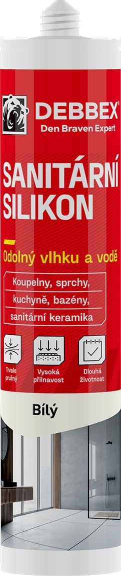 Den Braven Sanitární silikon bílý DISTYK 280ml-0