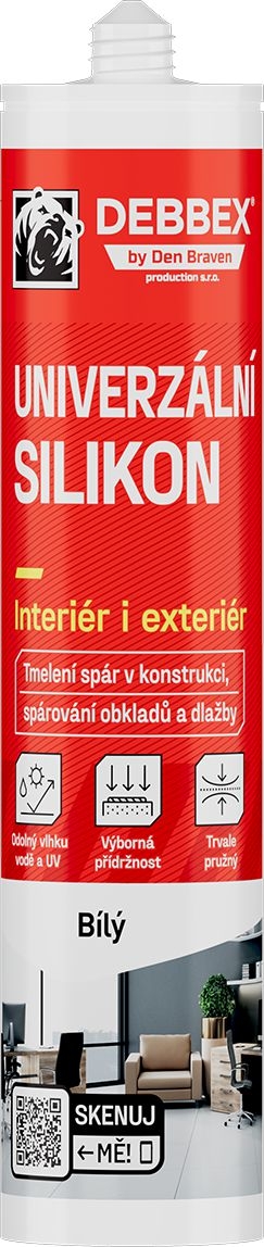 Den Braven Univerzální silikon bílý DISTYK 280ml-0