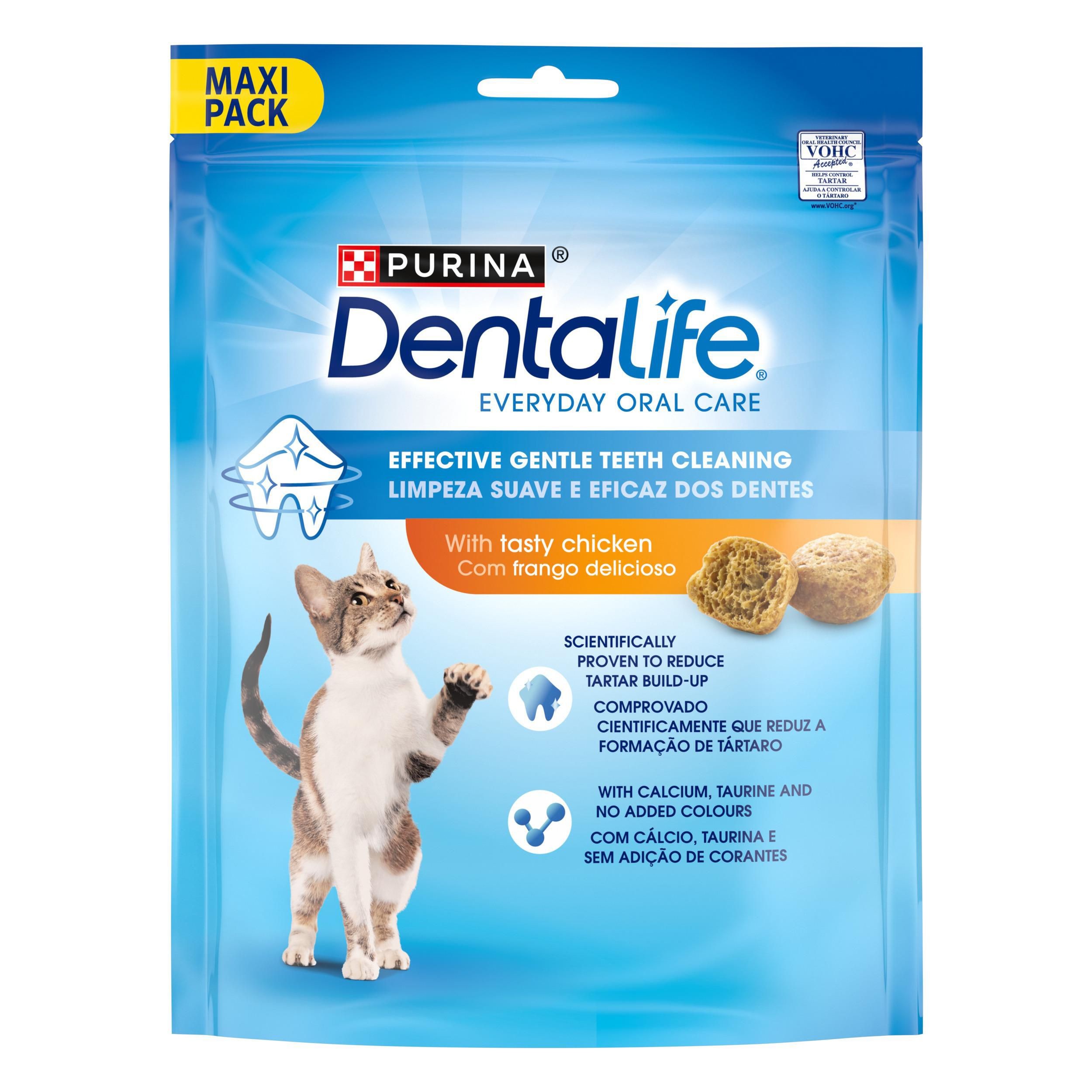 Svět zvířat - Dentalife Cat s kuřetem 140 g