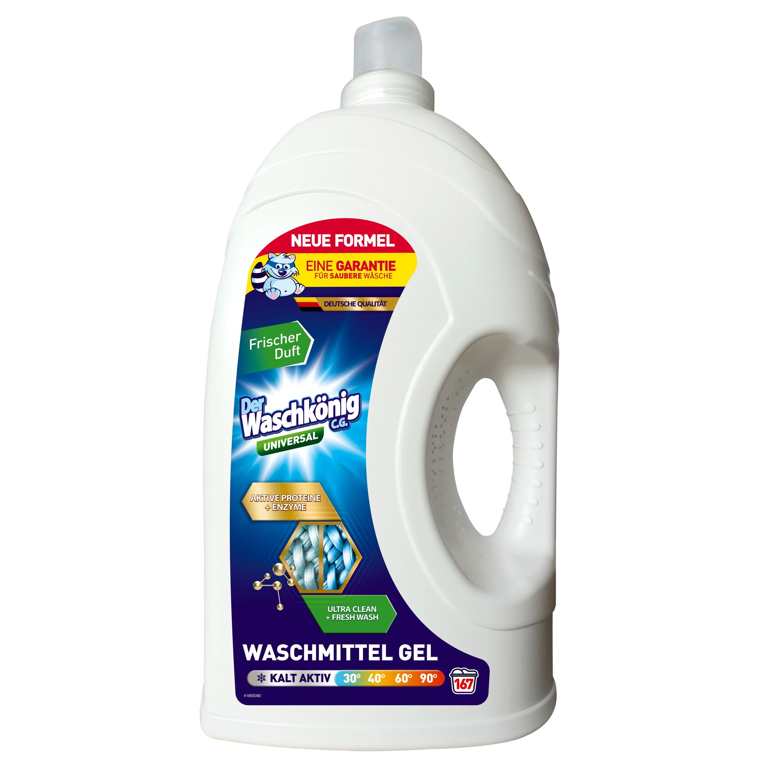 Drogerie a kosmetika - Der Waschkönig C.G. Prací gel 5 l Uiversal 166 dávek