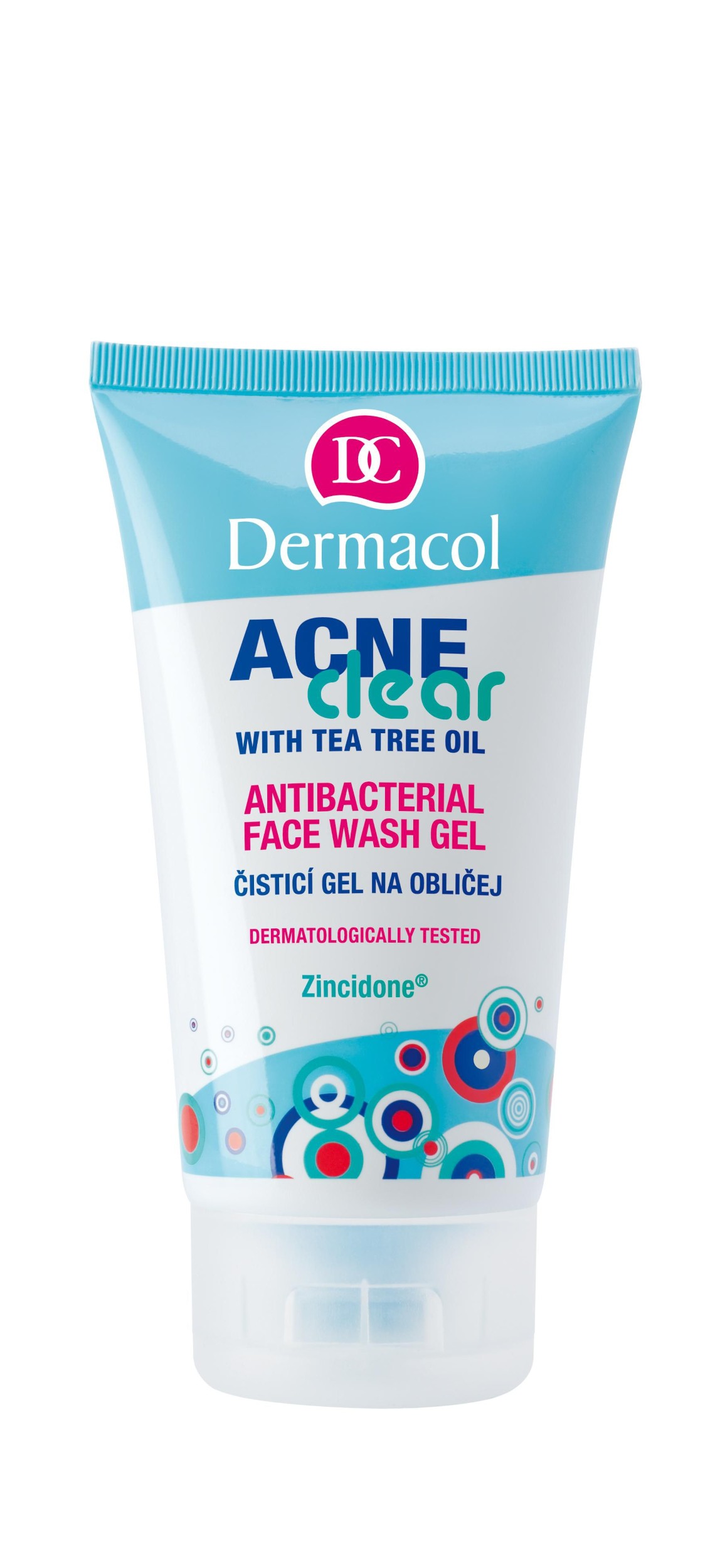 Drogerie a kosmetika - Dermacol Acneclear čistící gel na obličej 150 ml
