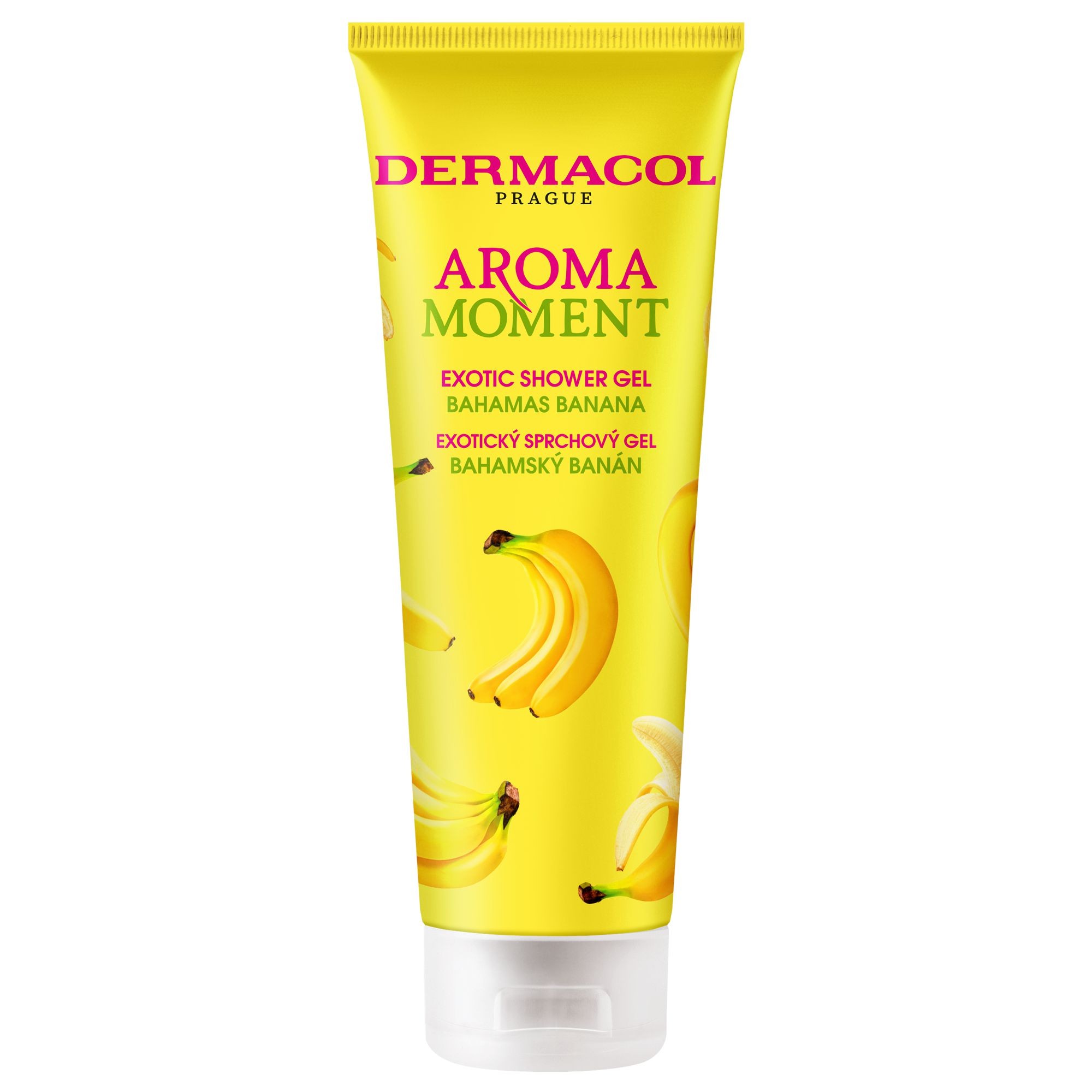 Drogerie a kosmetika - Dermacol Aroma Moment exotický sprchový gel bahamský banán 250 ml
