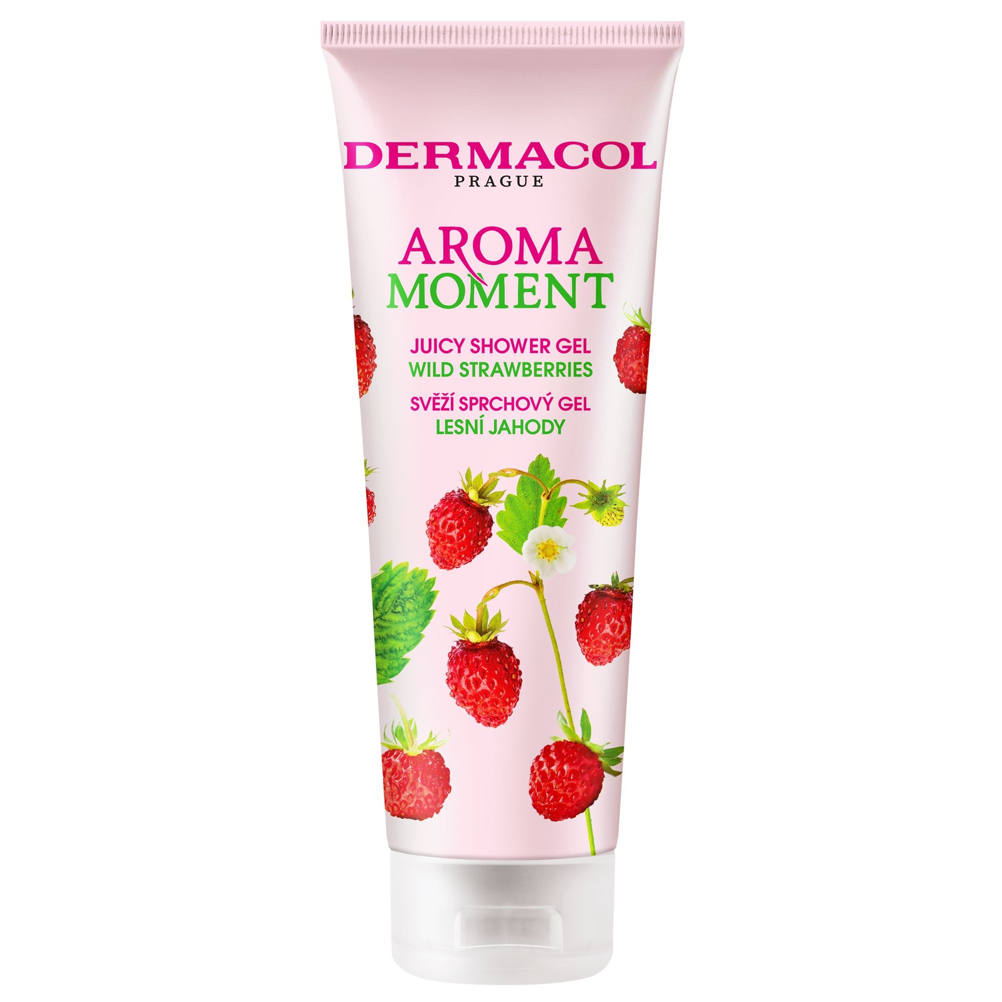 Drogerie a kosmetika - Dermacol Aroma moment sprchový gel lesní jahody 250ml