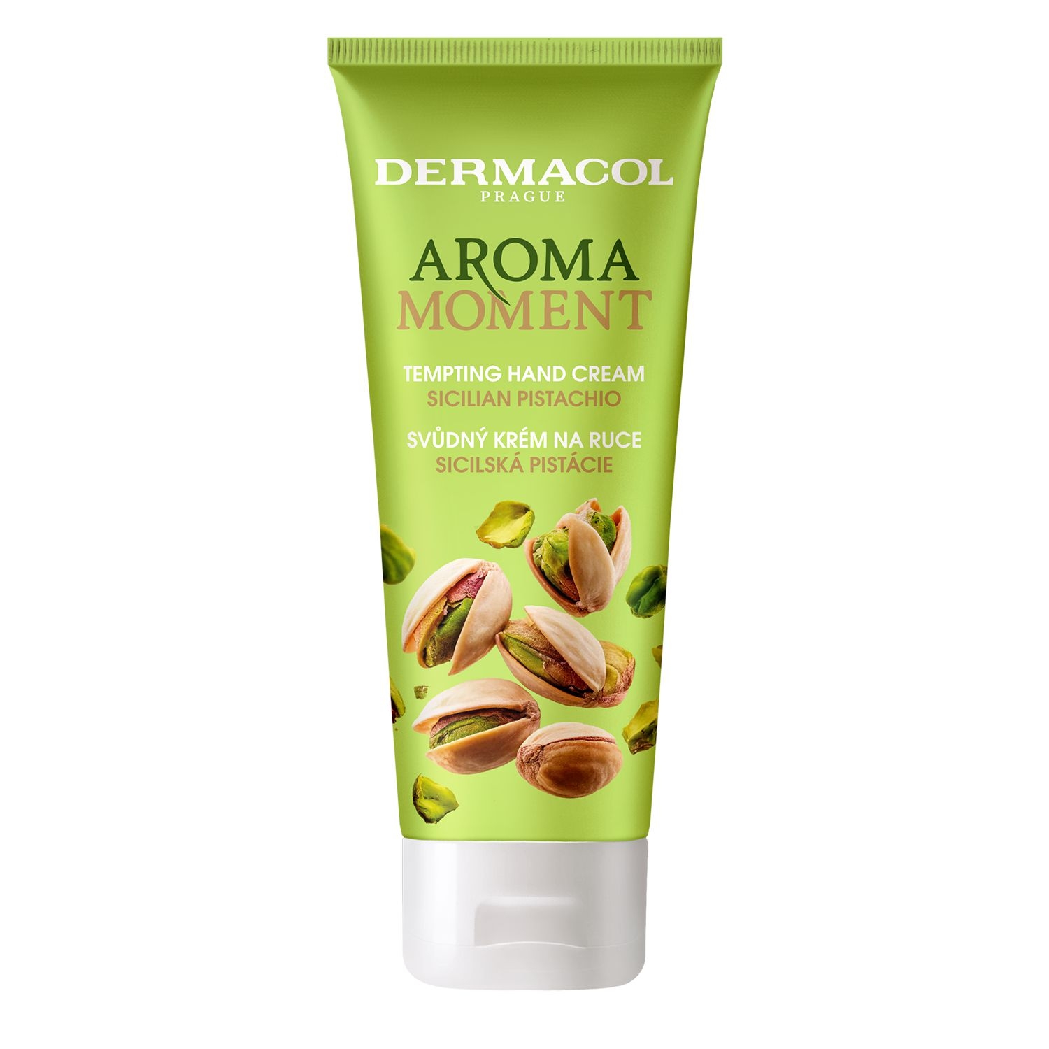 Drogerie a kosmetika - Dermacol Aroma Moment svůdný krém na ruce - Sicilská Pistácie 100 ml