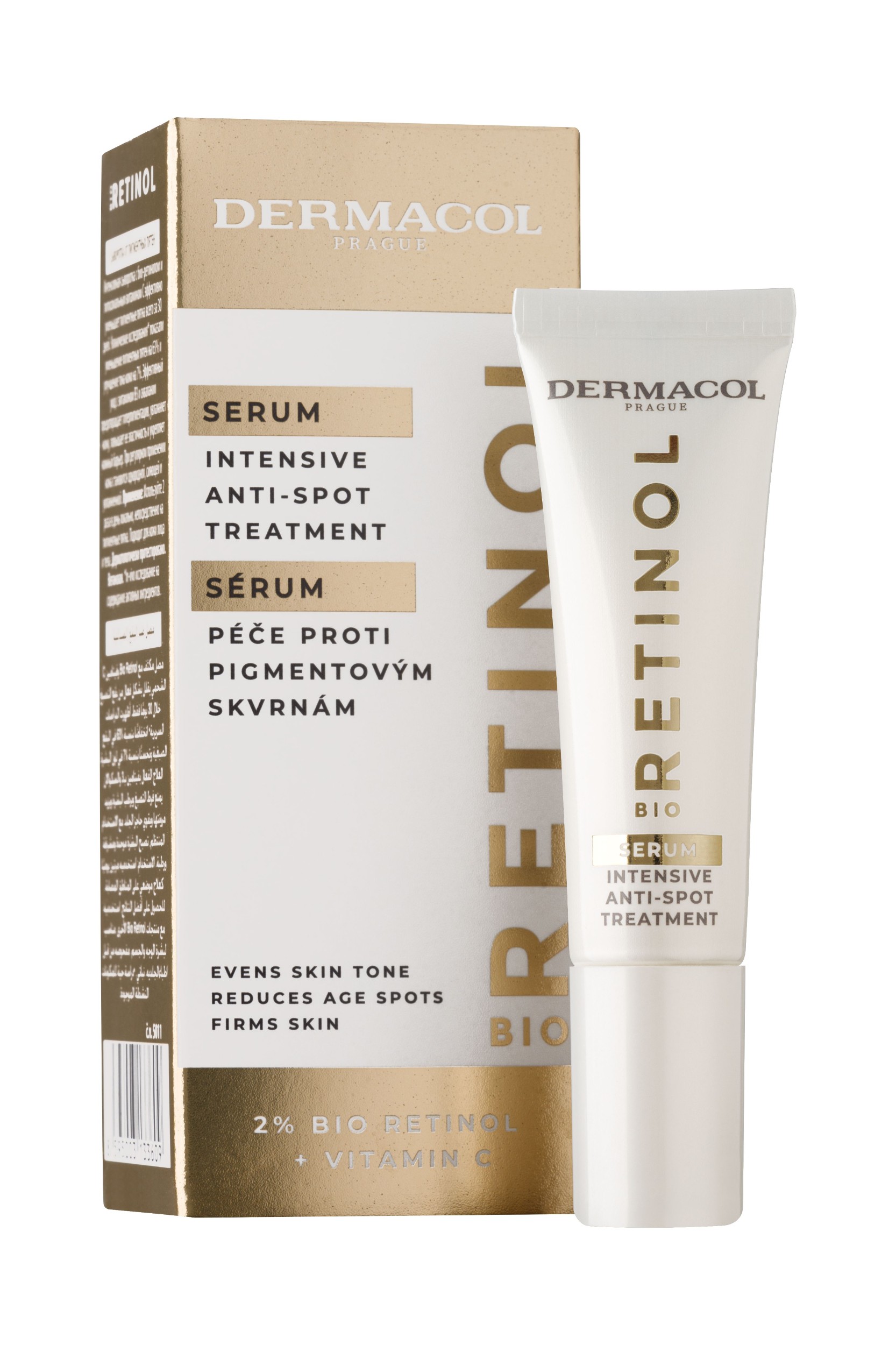 Drogerie a kosmetika - Dermacol Bio Retinol sérum na pigmentové skvrny 12 ml