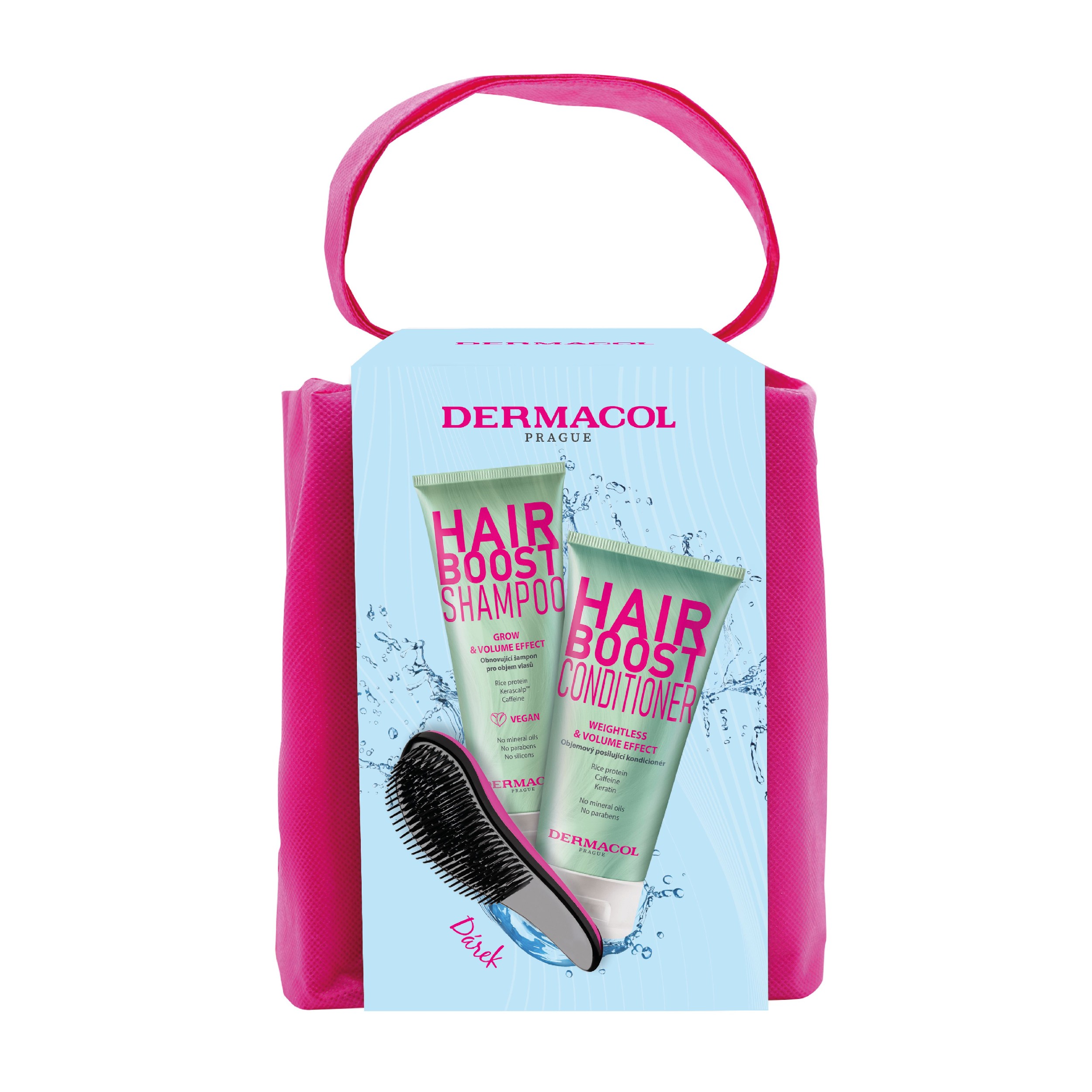 Drogerie a kosmetika - Dermacol dárkový balíček Hair boost Volume