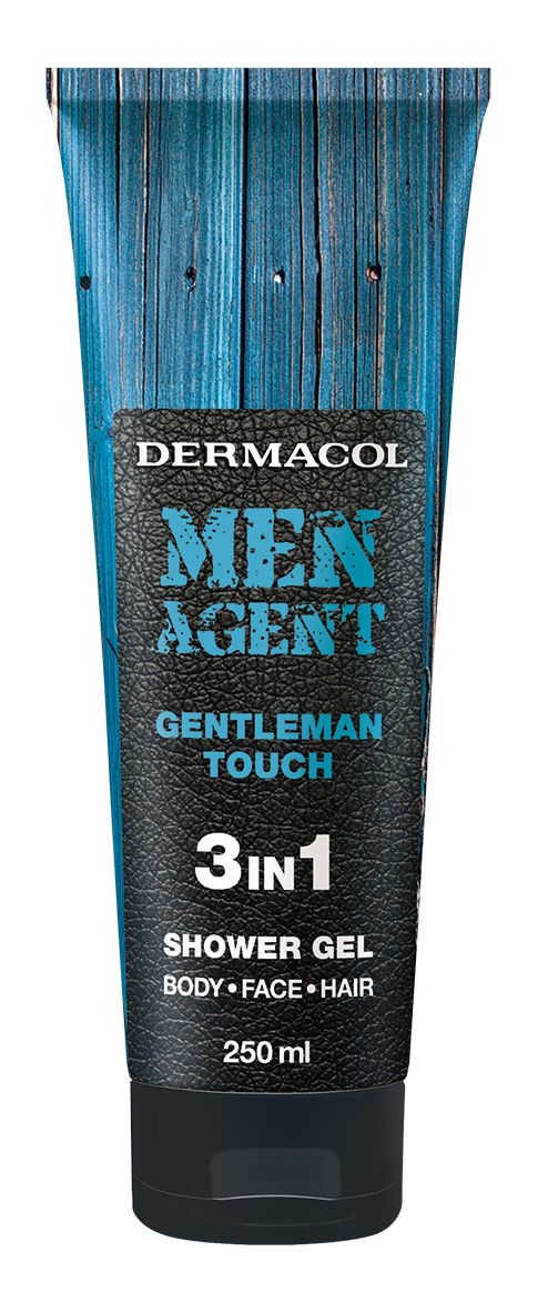 Drogerie a kosmetika - Dermacol Men Agent Sprchový gel Gentleman touch 250 ml