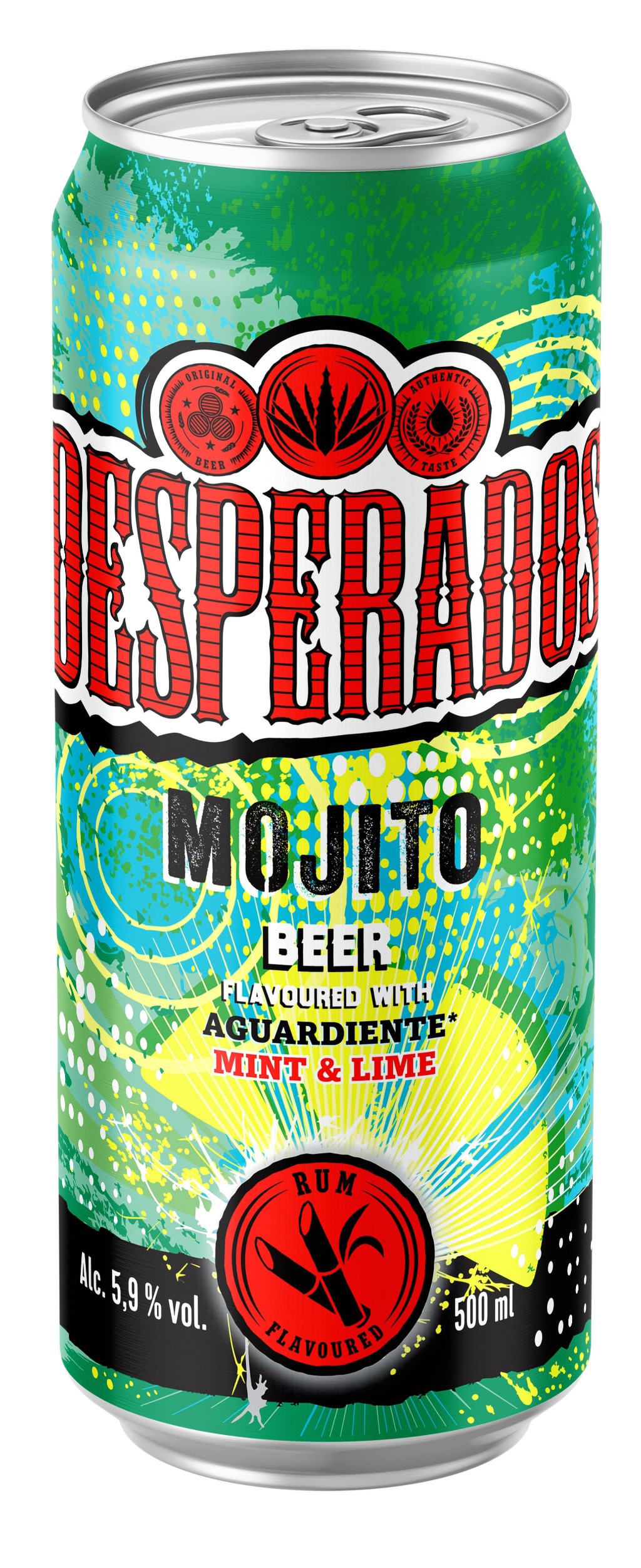 Nápoje - Desperados Mojito 0,5 l plech