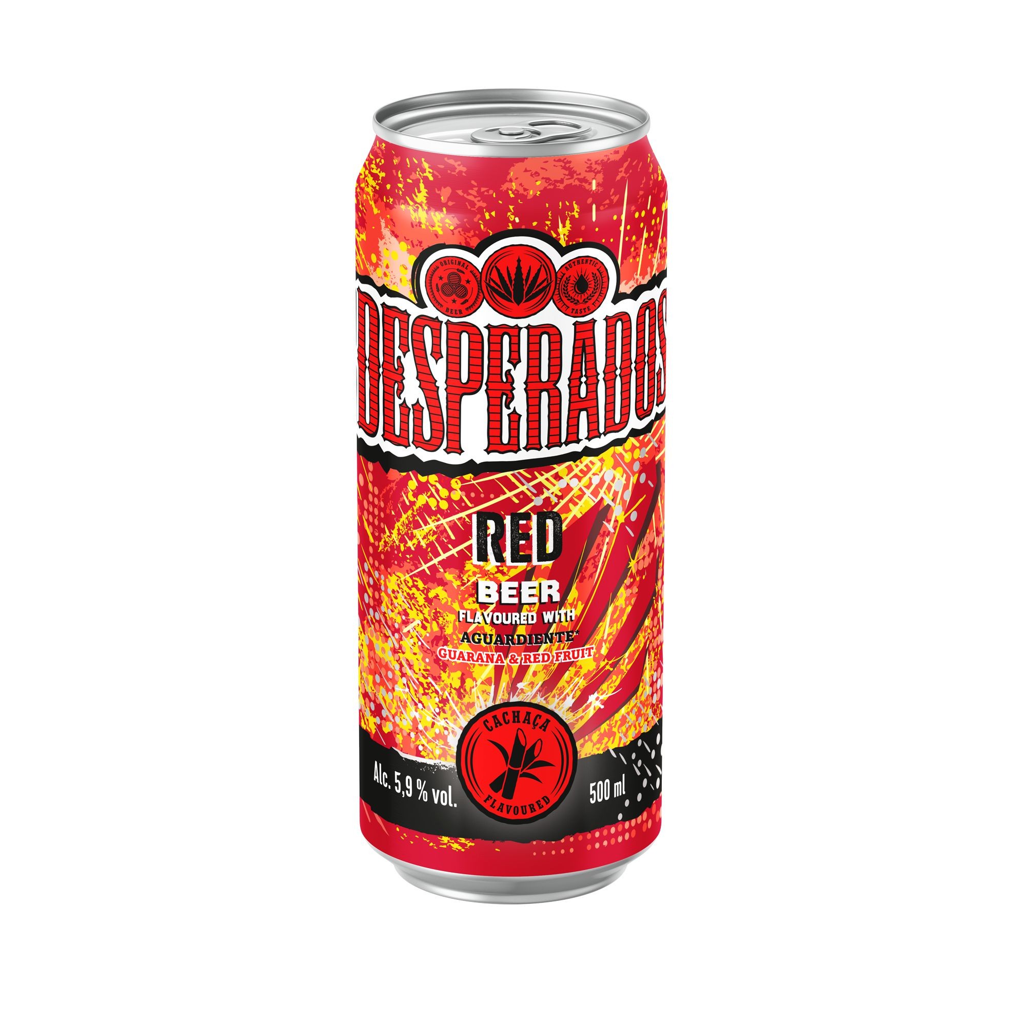 Nápoje - Desperados Red plech