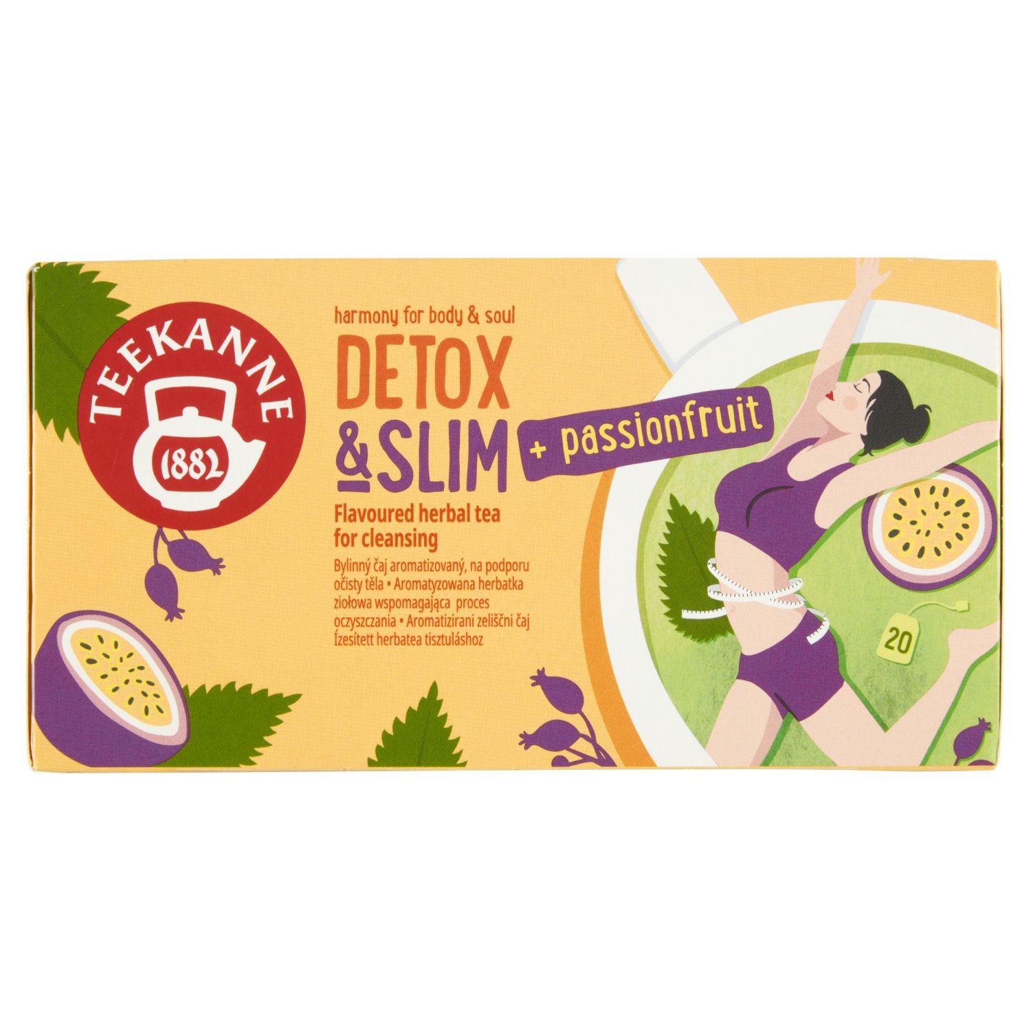 Nápoje - Detox Slim Passionfruit 32g