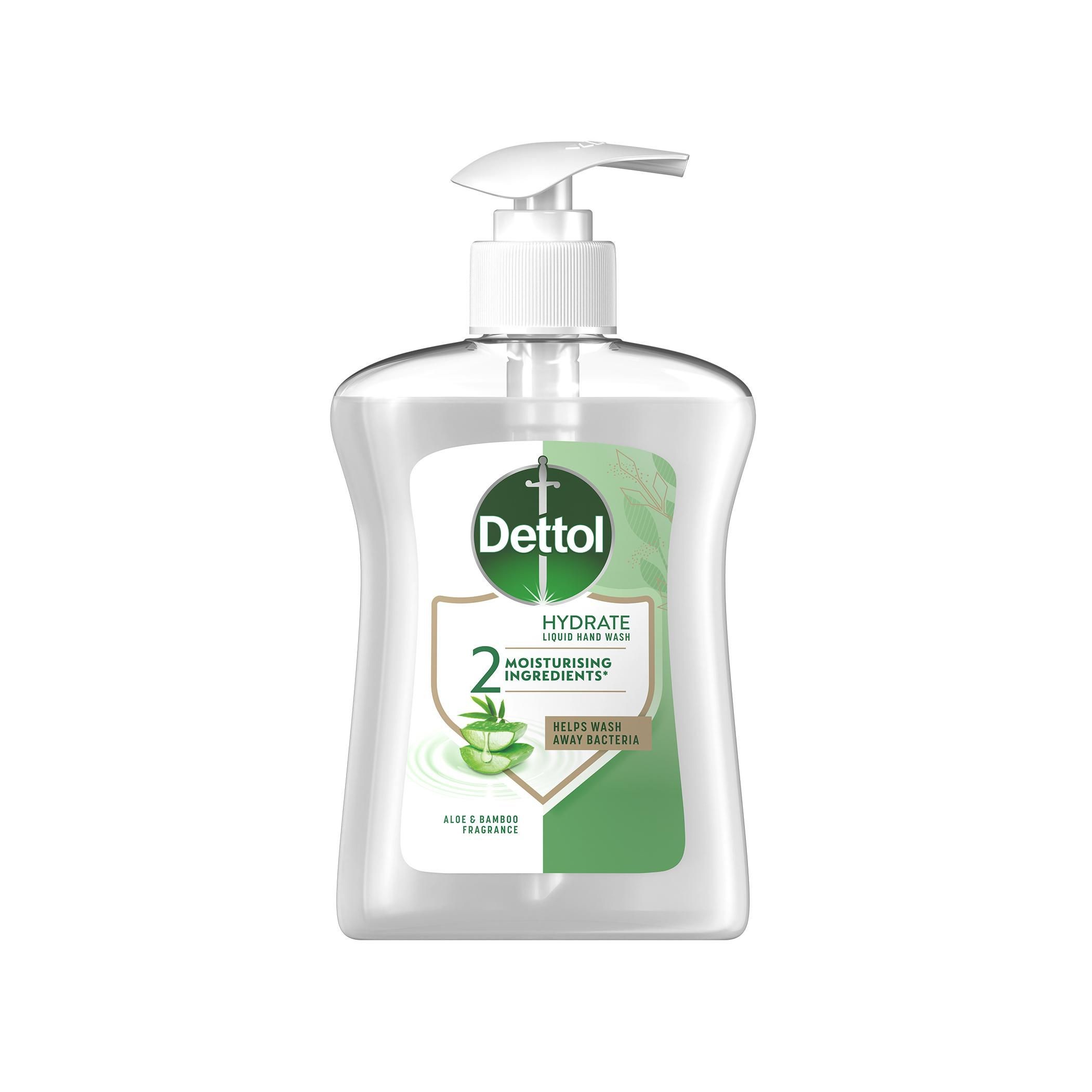 Drogerie a kosmetika - Dettol Soft on Skin tekuté mýdlo aloe vera a vitamin E 250 ml