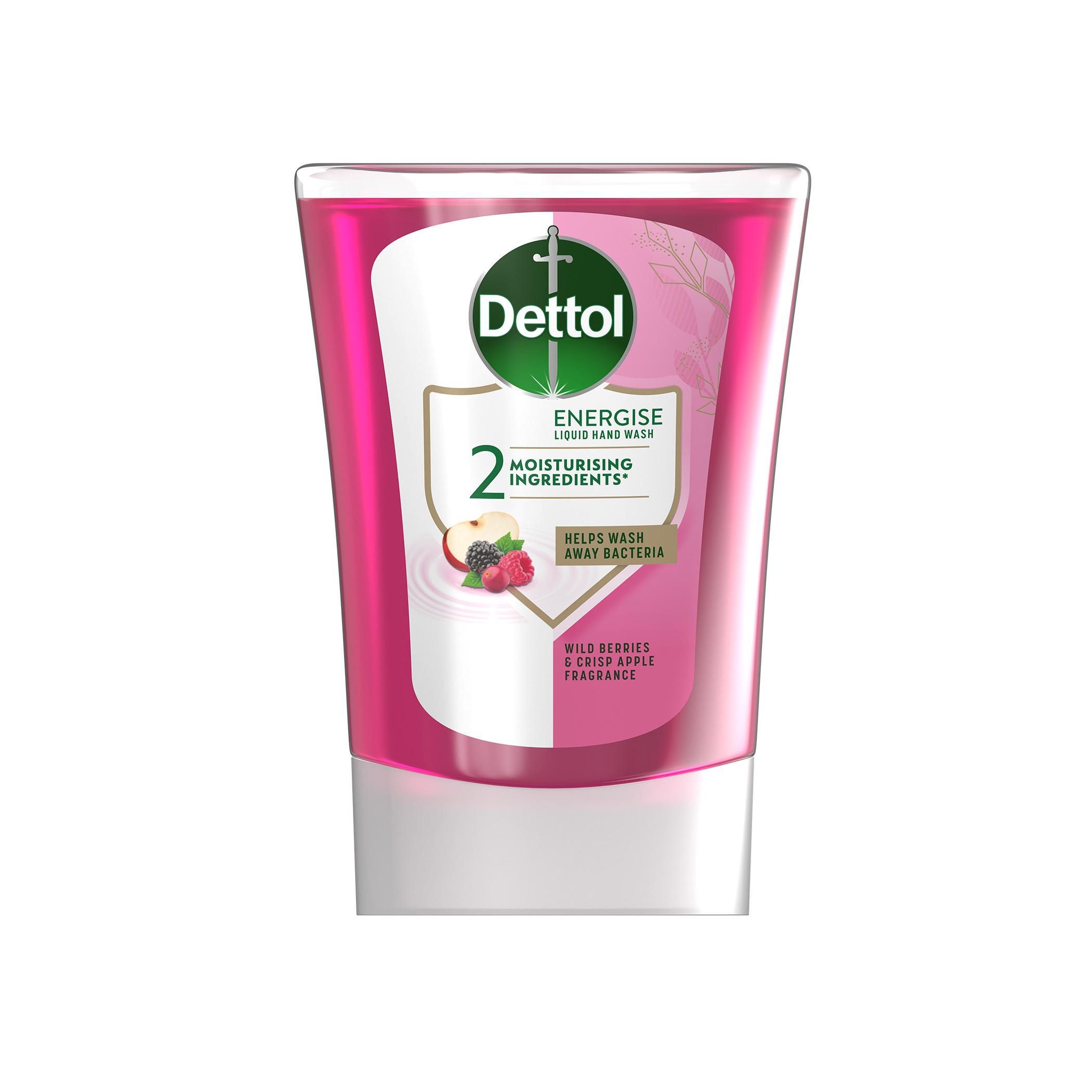 Drogerie a kosmetika - Dettol Tekuté mýdlo náplň do bezdotykového dávkovače vůně lesního ovoce 250ml