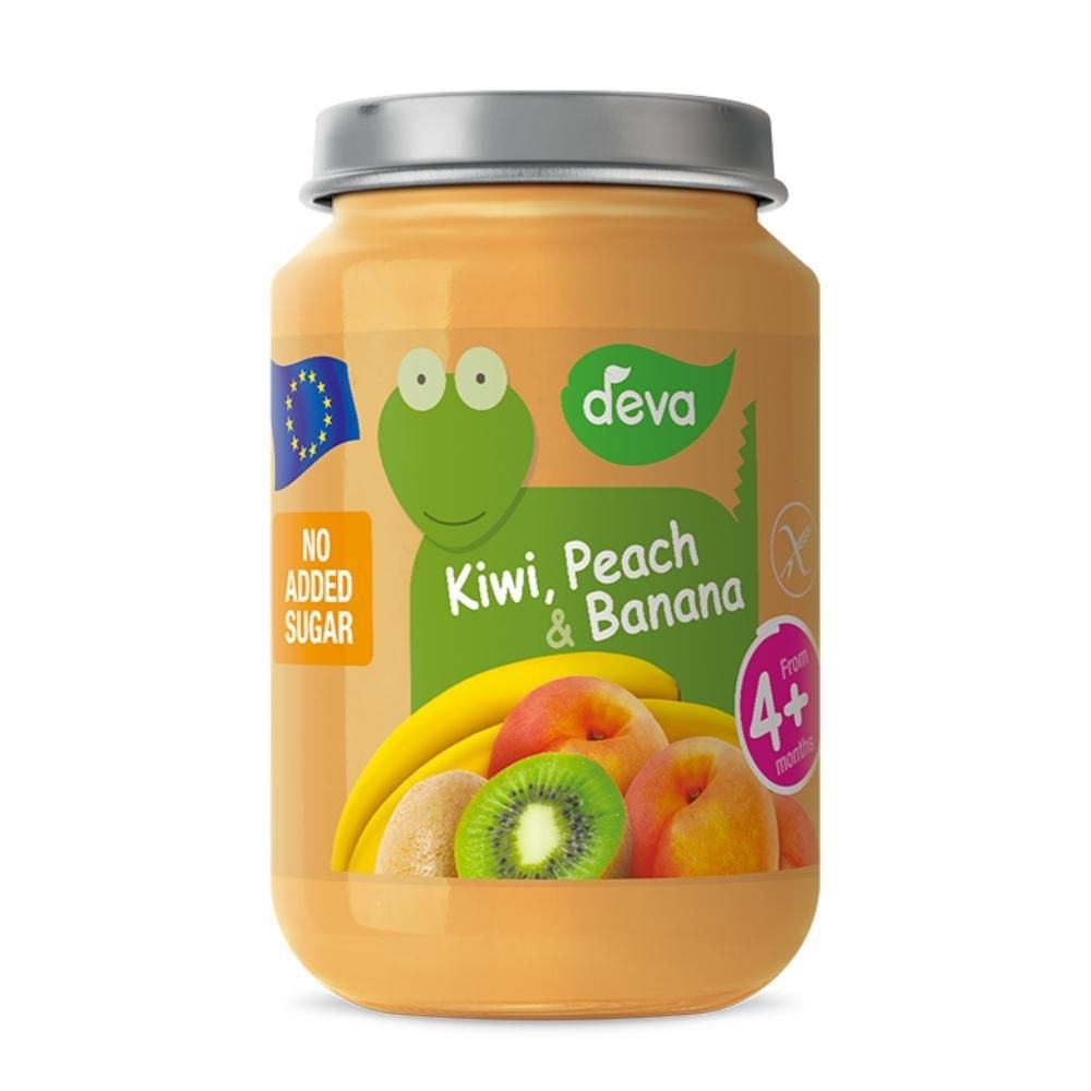 Svět dětí - Deva Kiwi, Broskev, Banán 200 g