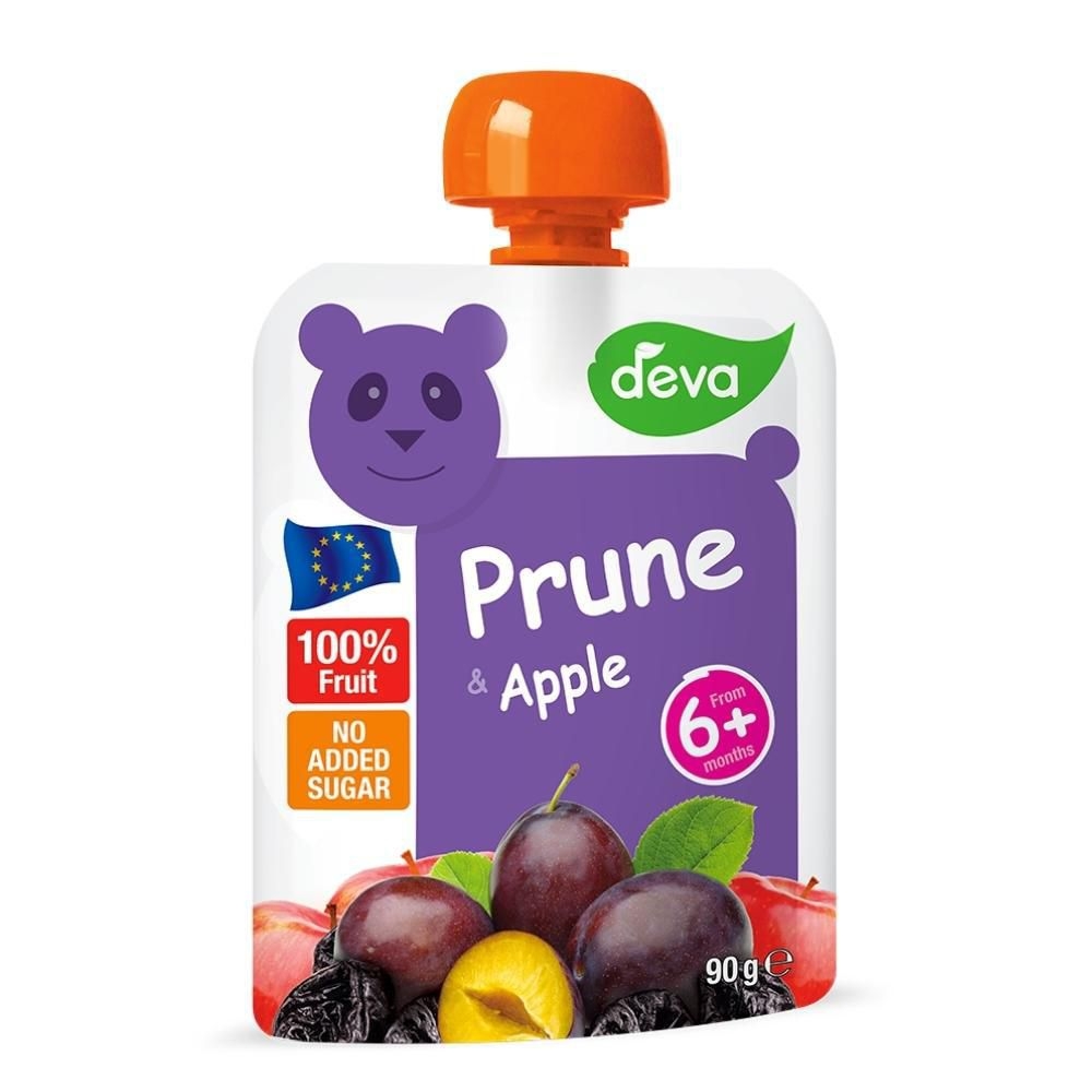 Svět dětí - Deva Sušená švestka, Jablko 90 g
