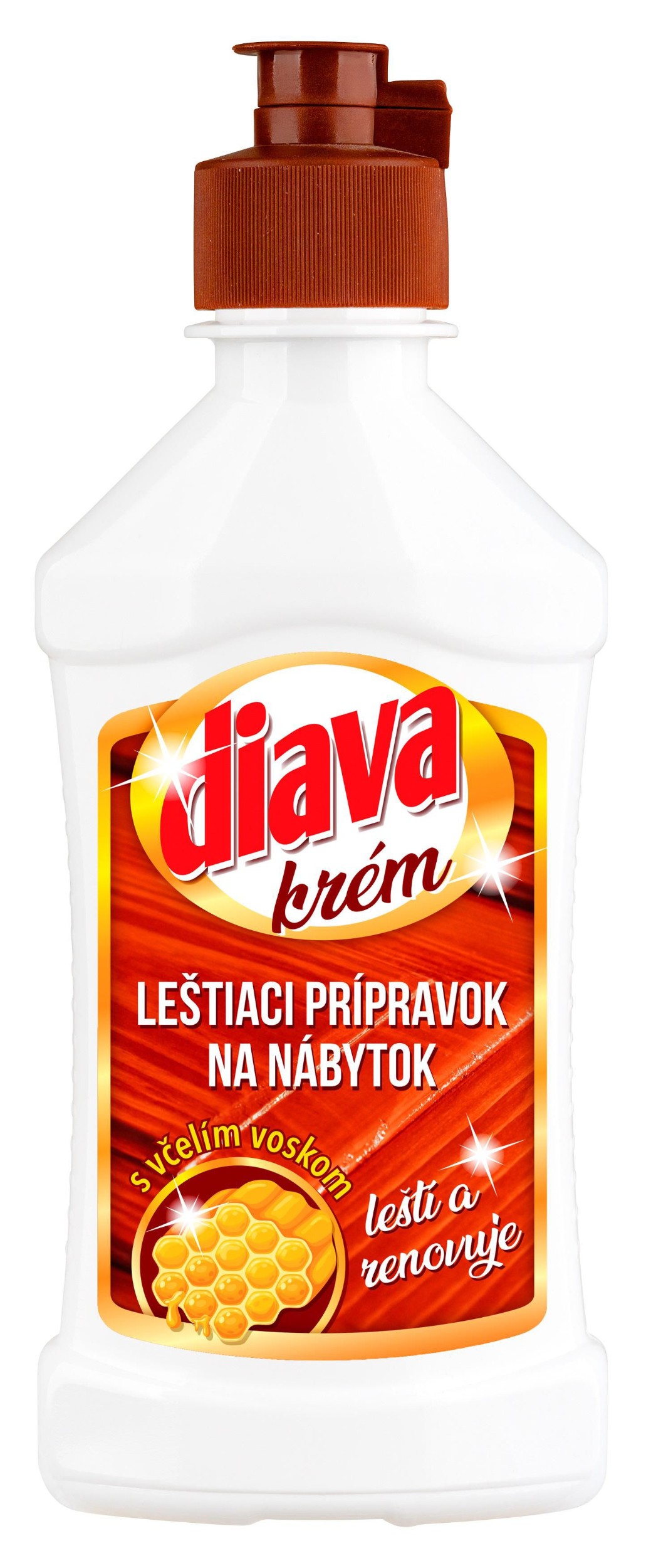 Drogerie a kosmetika - Diava krém leštěnka nábytku 200ml