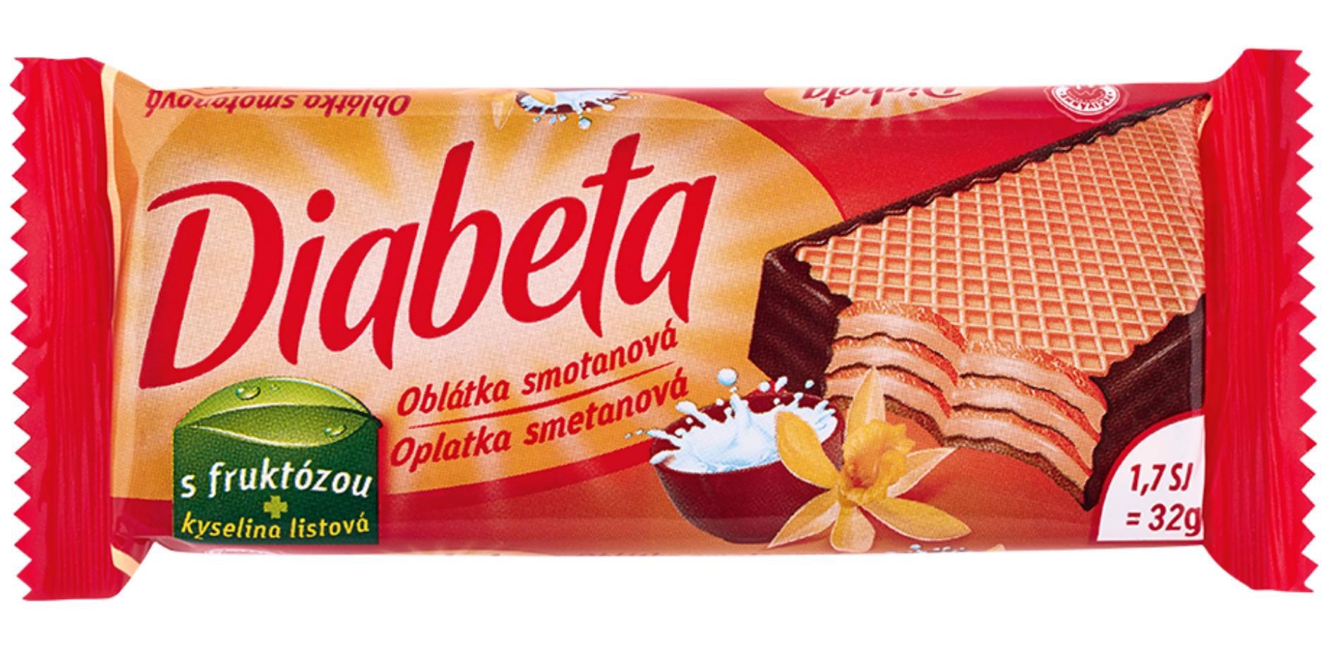 Dibeta Oplatka smetanová 32 g-0