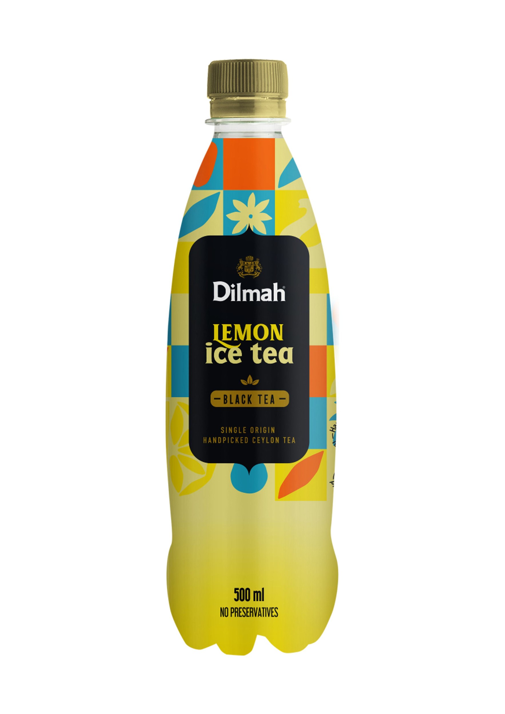 Nápoje - Dilmah Black Ice Tea Lemon 0,5l