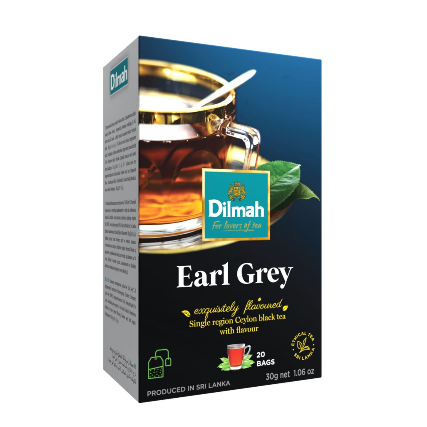 Nápoje - Dilmah Čaj černý Earlgrey 30 g
