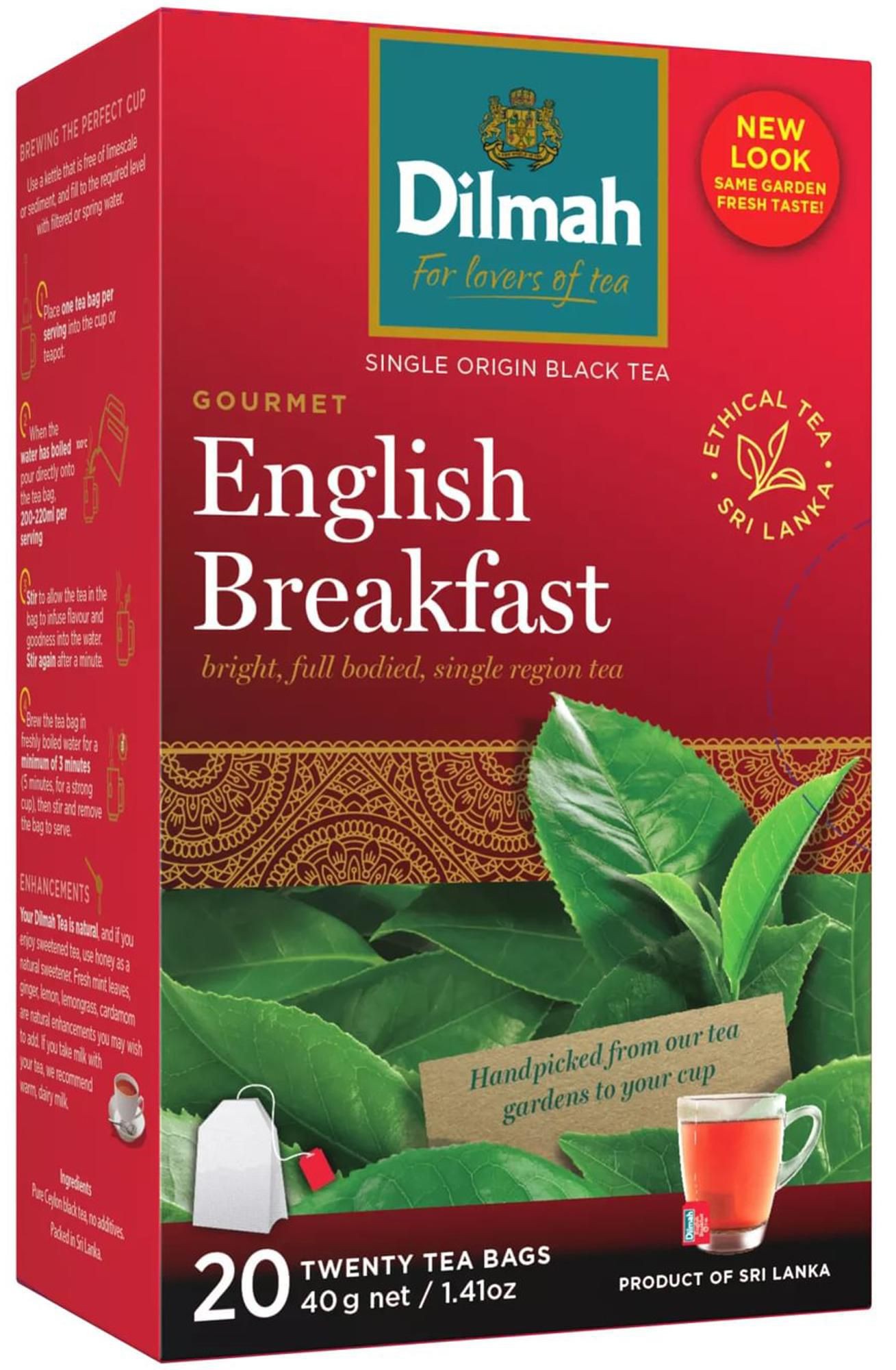 Nápoje - Dilmah Čaj černý English Breakfast 40g
