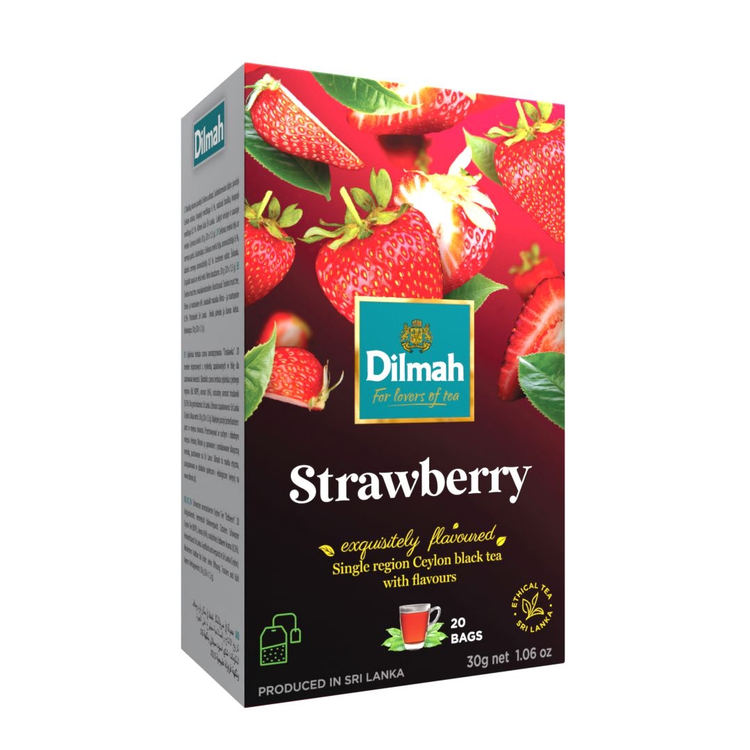 Nápoje - Dilmah Čaj černý Jahoda 30 g