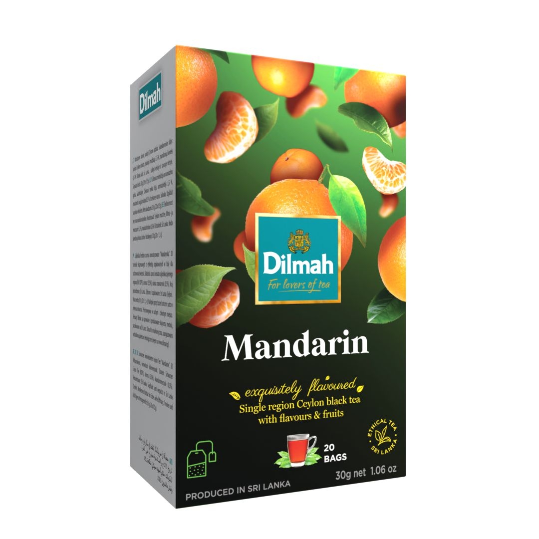 Nápoje - Dilmah Čaj černý Mandarinka 30 g