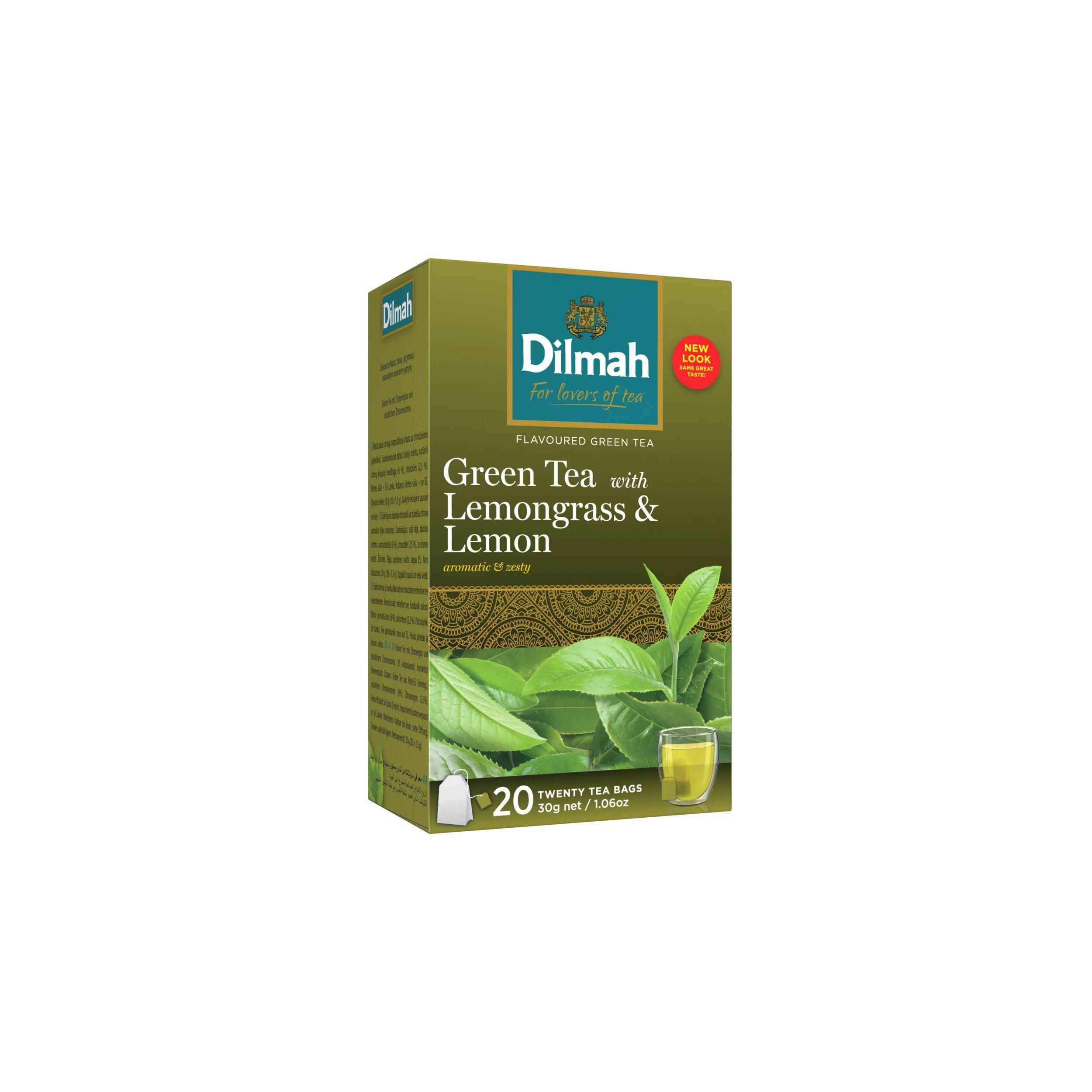 Nápoje - Dilmah Čaj zelený Citrónová tráva Citron 30 g