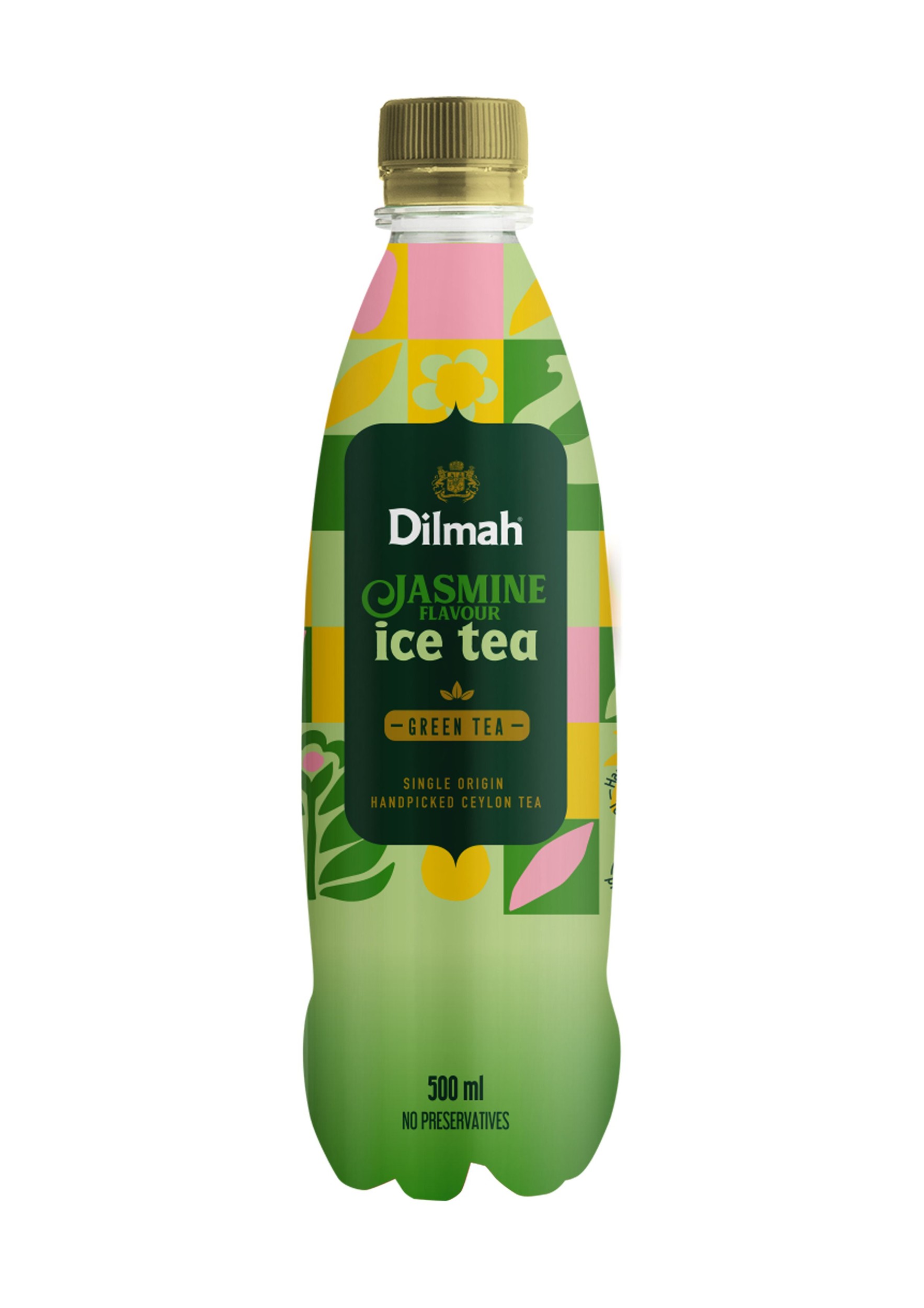 Nápoje - Dilmah Green Ice Tea Jasmine 0,5l