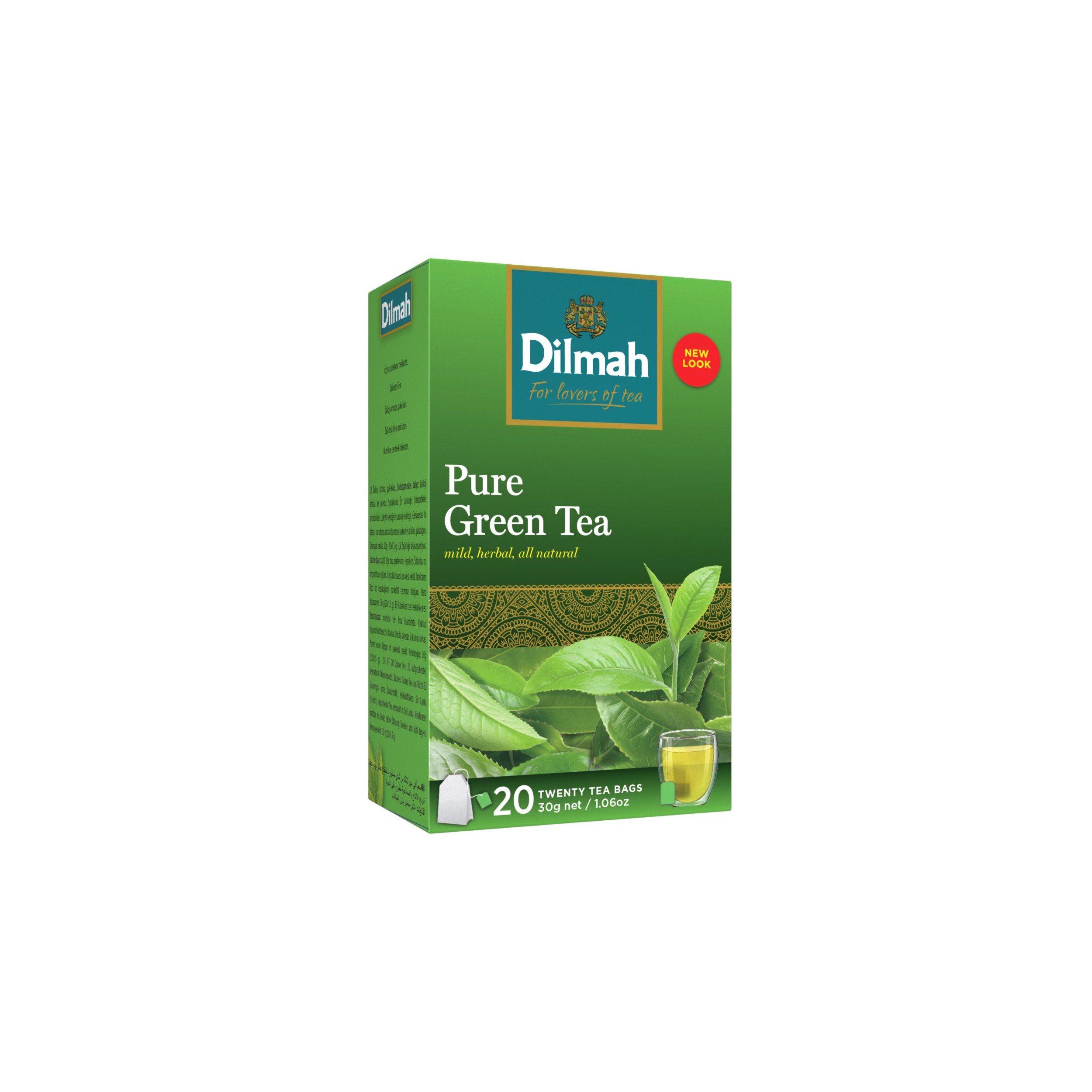 Nápoje - Dilmah Zelený čaj čistě přírodní 30 g